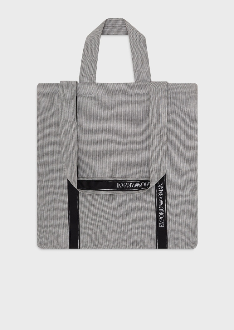 Emporio Armani 地球日礼盒帆布购物包
