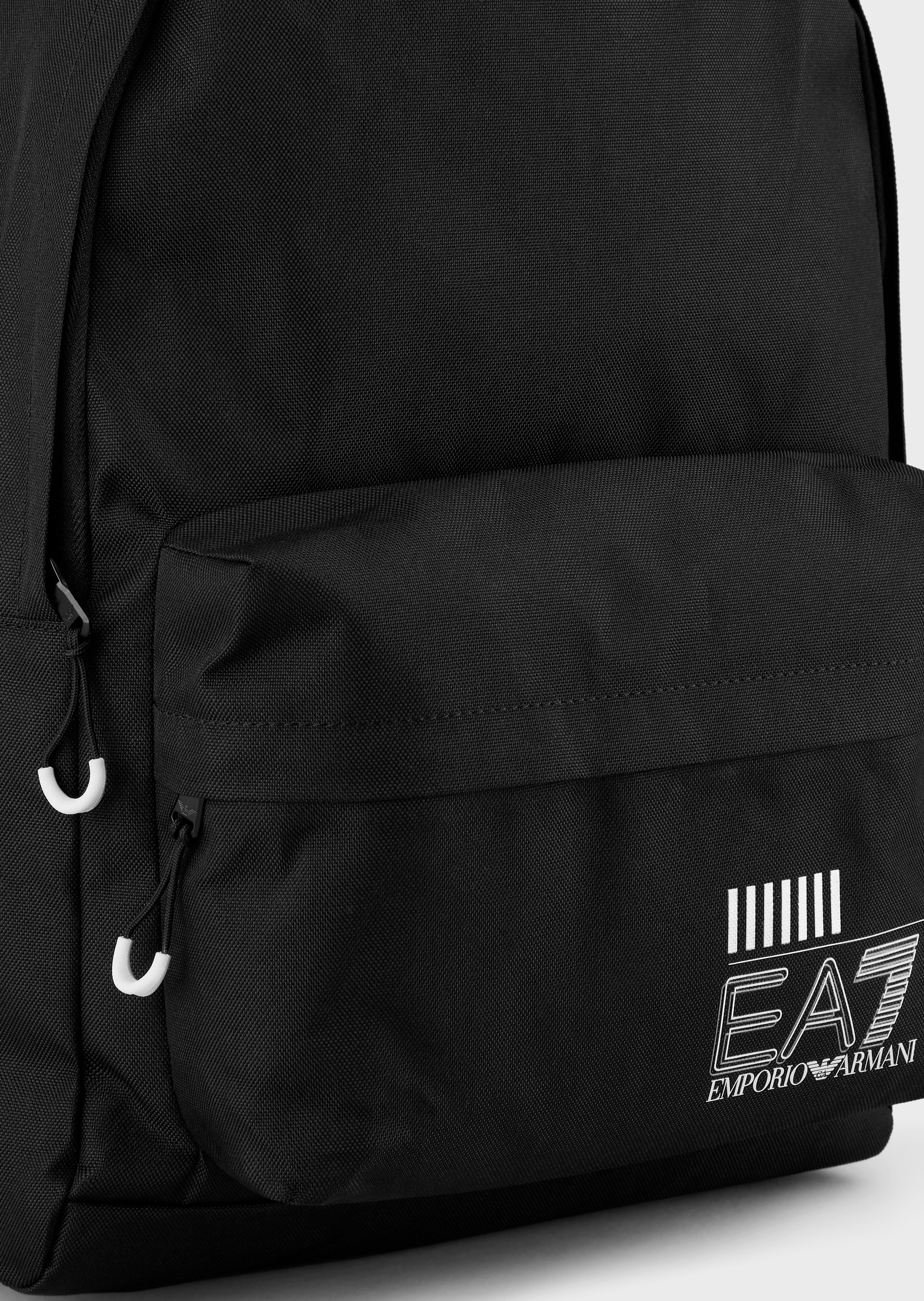 EA7 男女同款中号拉链可调节健身训练手提双肩包