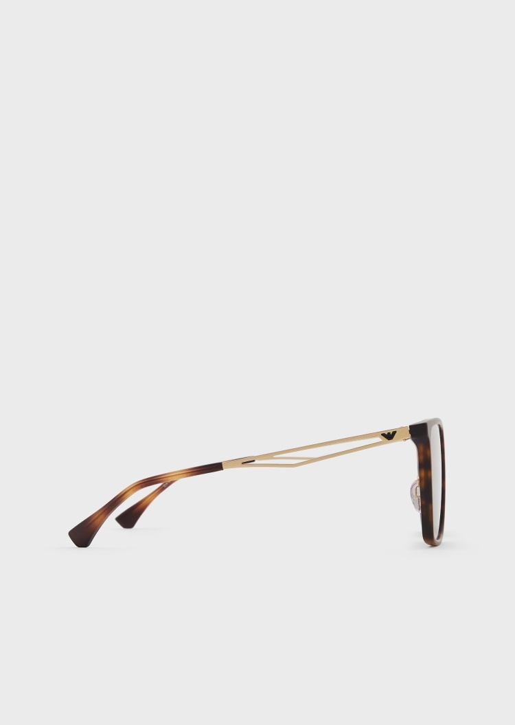 Emporio Armani 潮流粗框枕形太阳镜