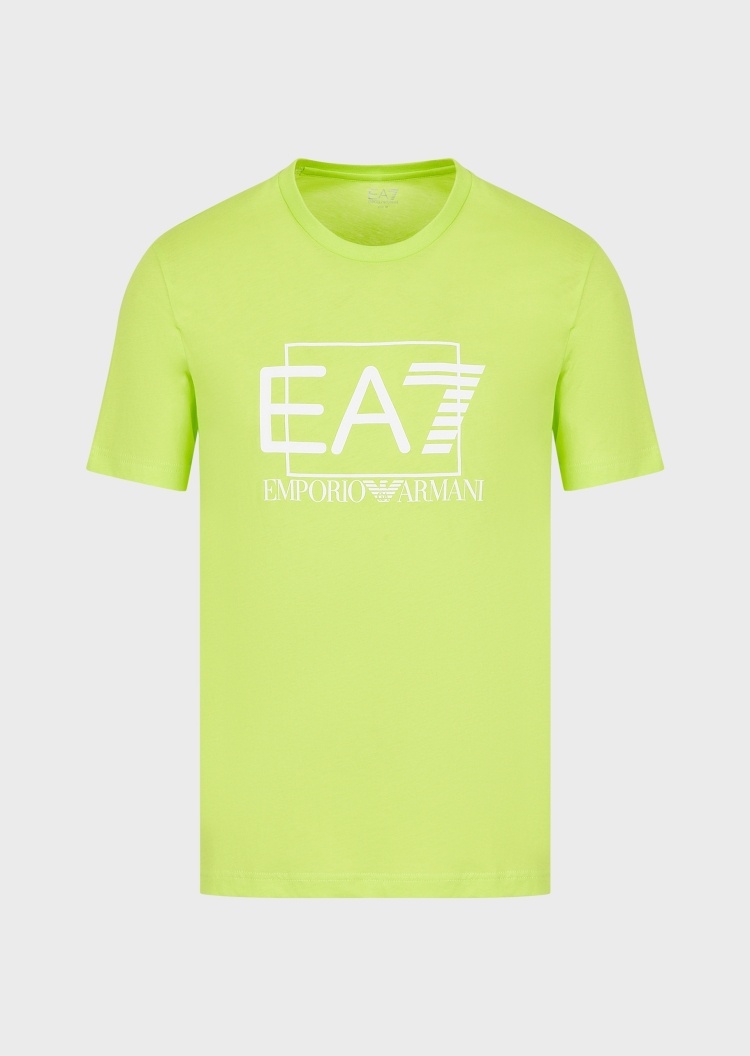 EA7 经典大标识棉质T恤