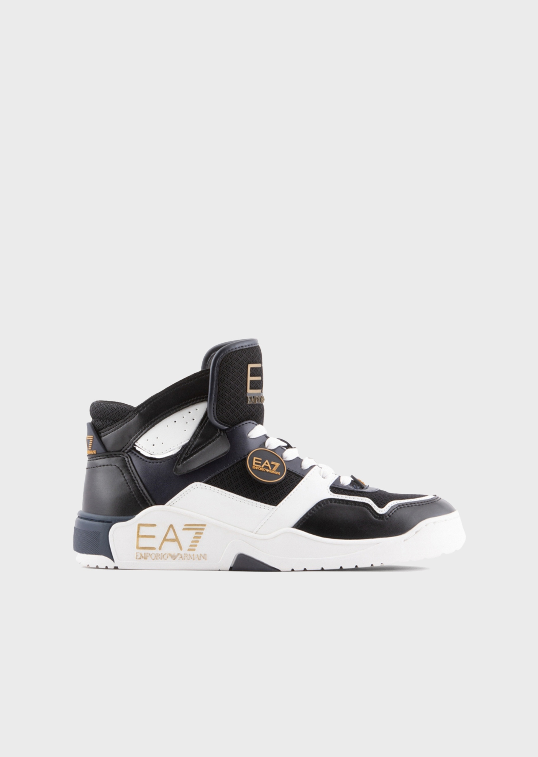 EA7 撞色标识篮球风运动鞋
