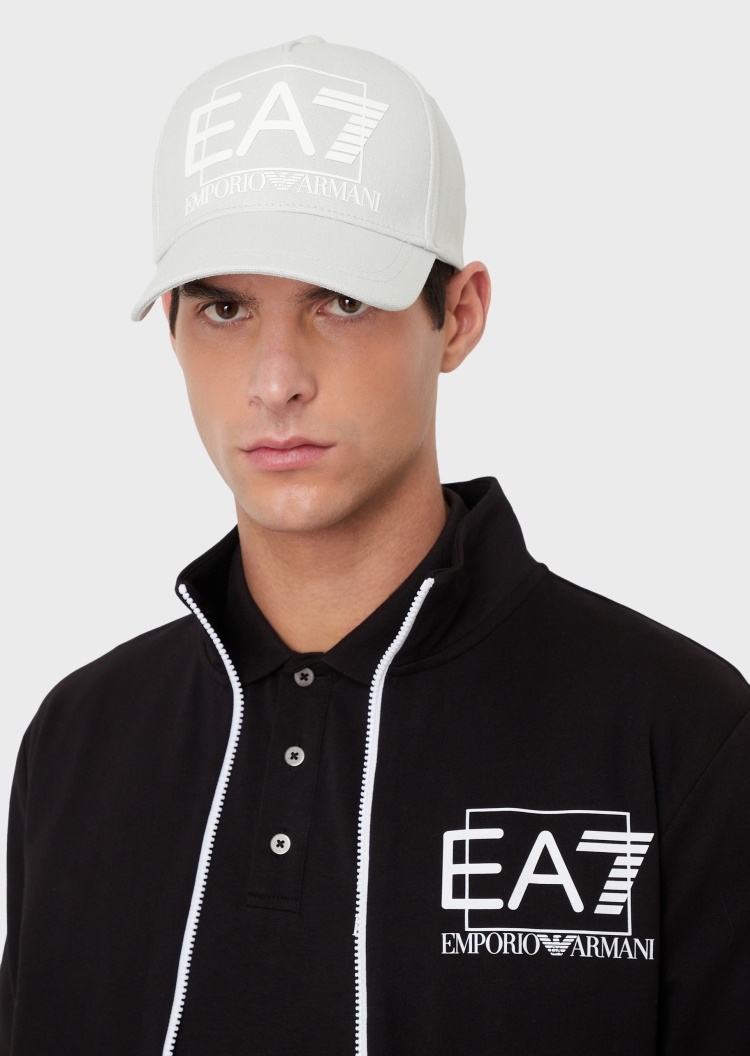 EA7 亮色标识棉质运动套装