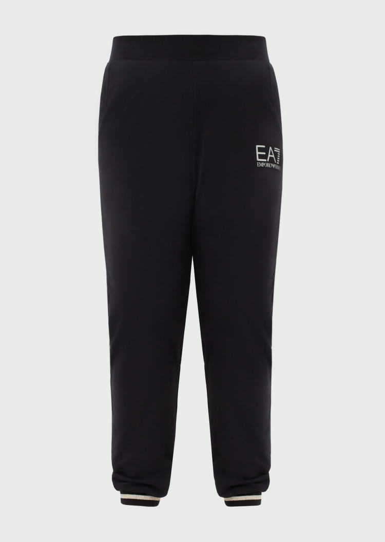 EA7 标识运动束脚卫裤