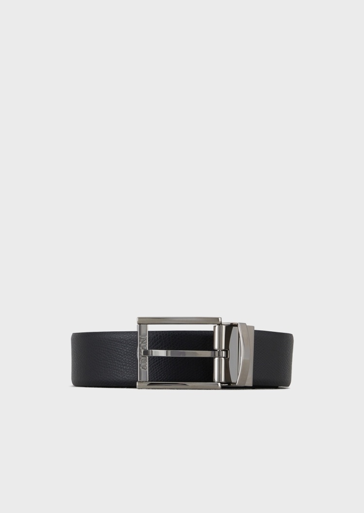Emporio Armani 正反两用皮革腰带