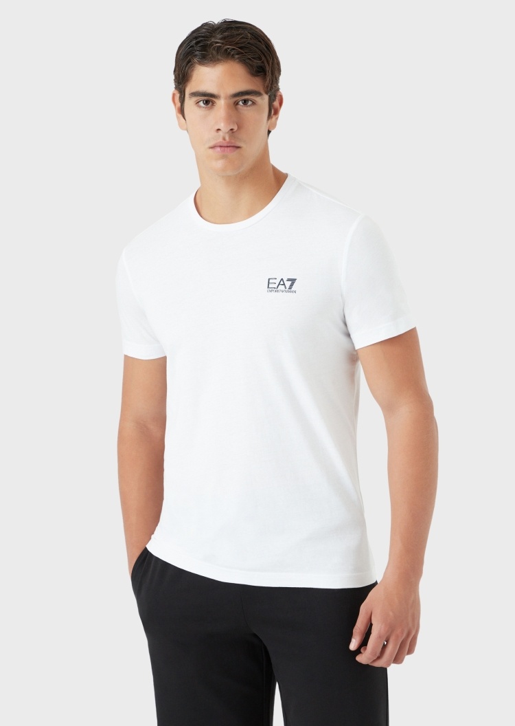 EA7 透气短袖圆领T恤