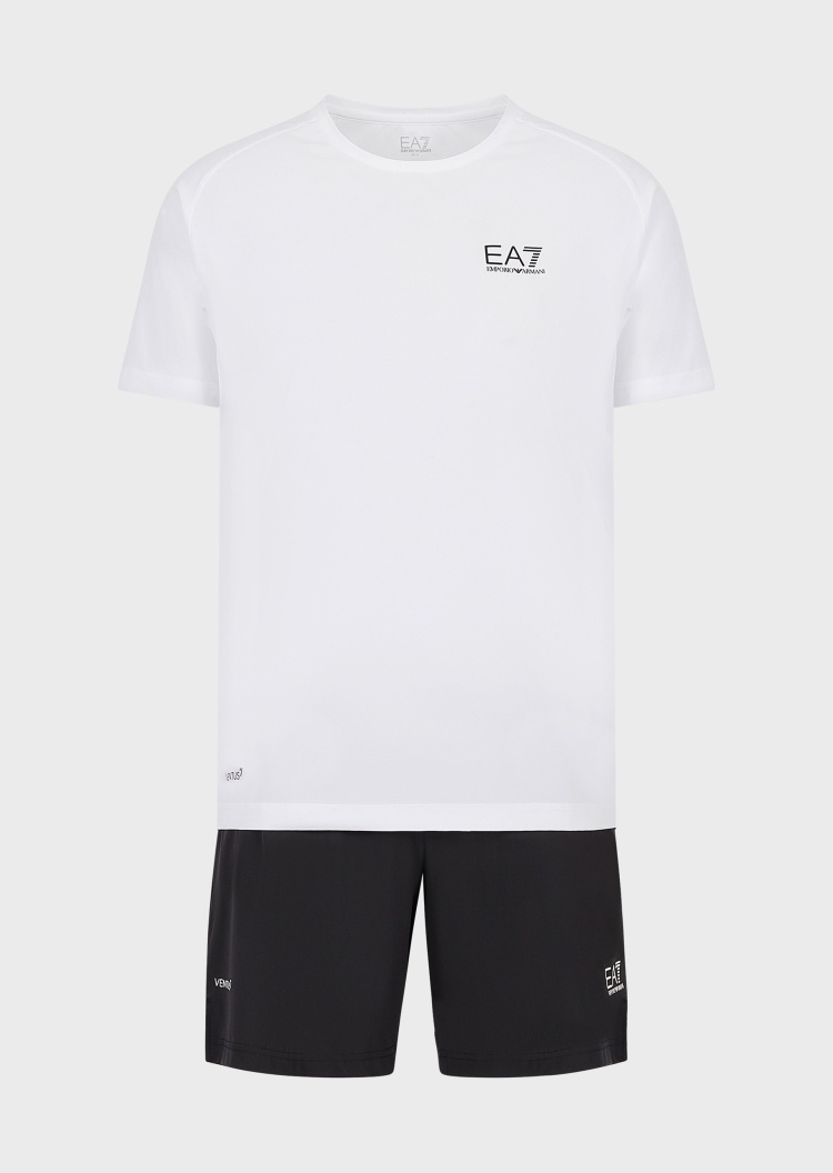EA7 男士健身训练短款运动套装