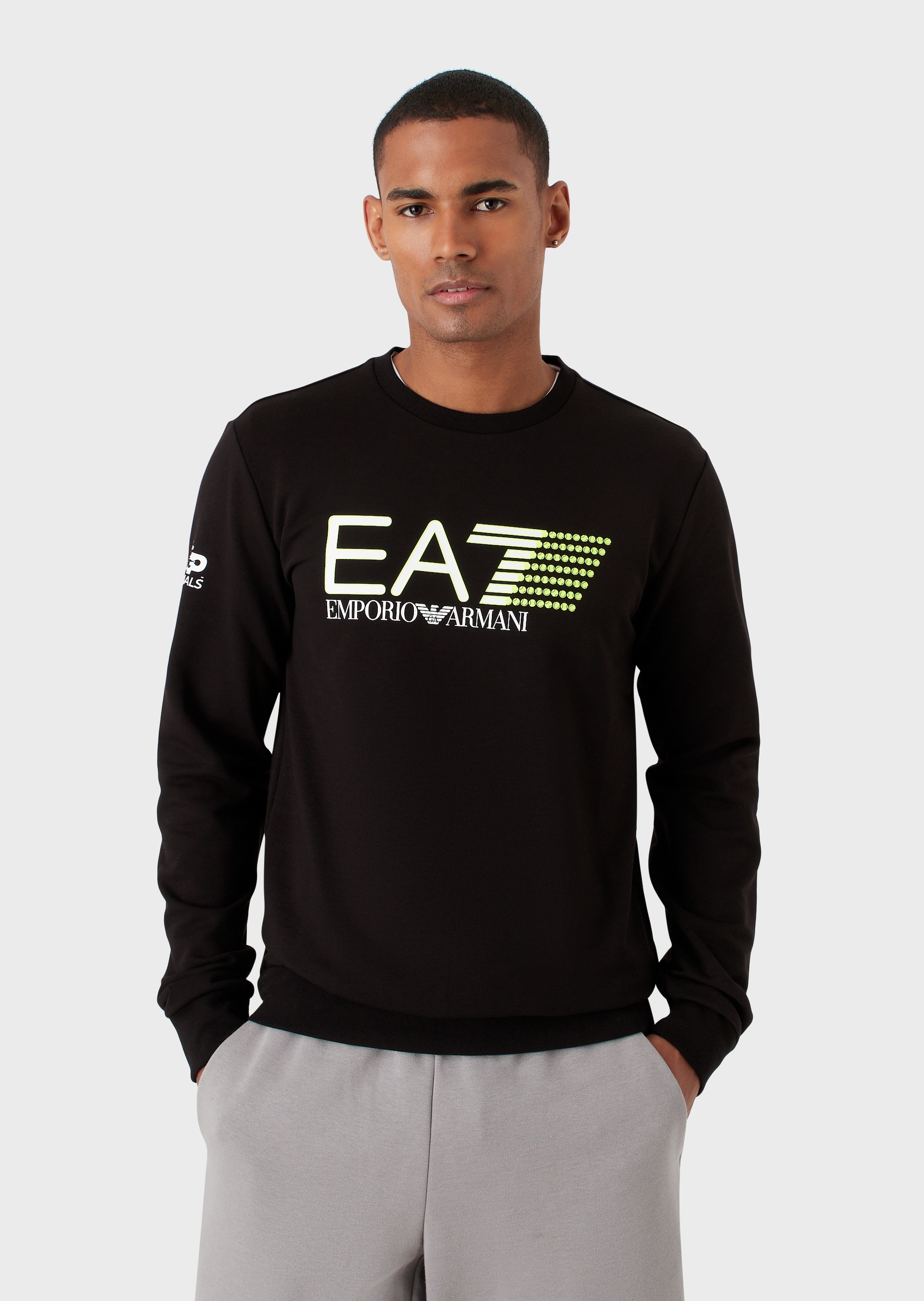 EA7 荧光EA7标识卫衣