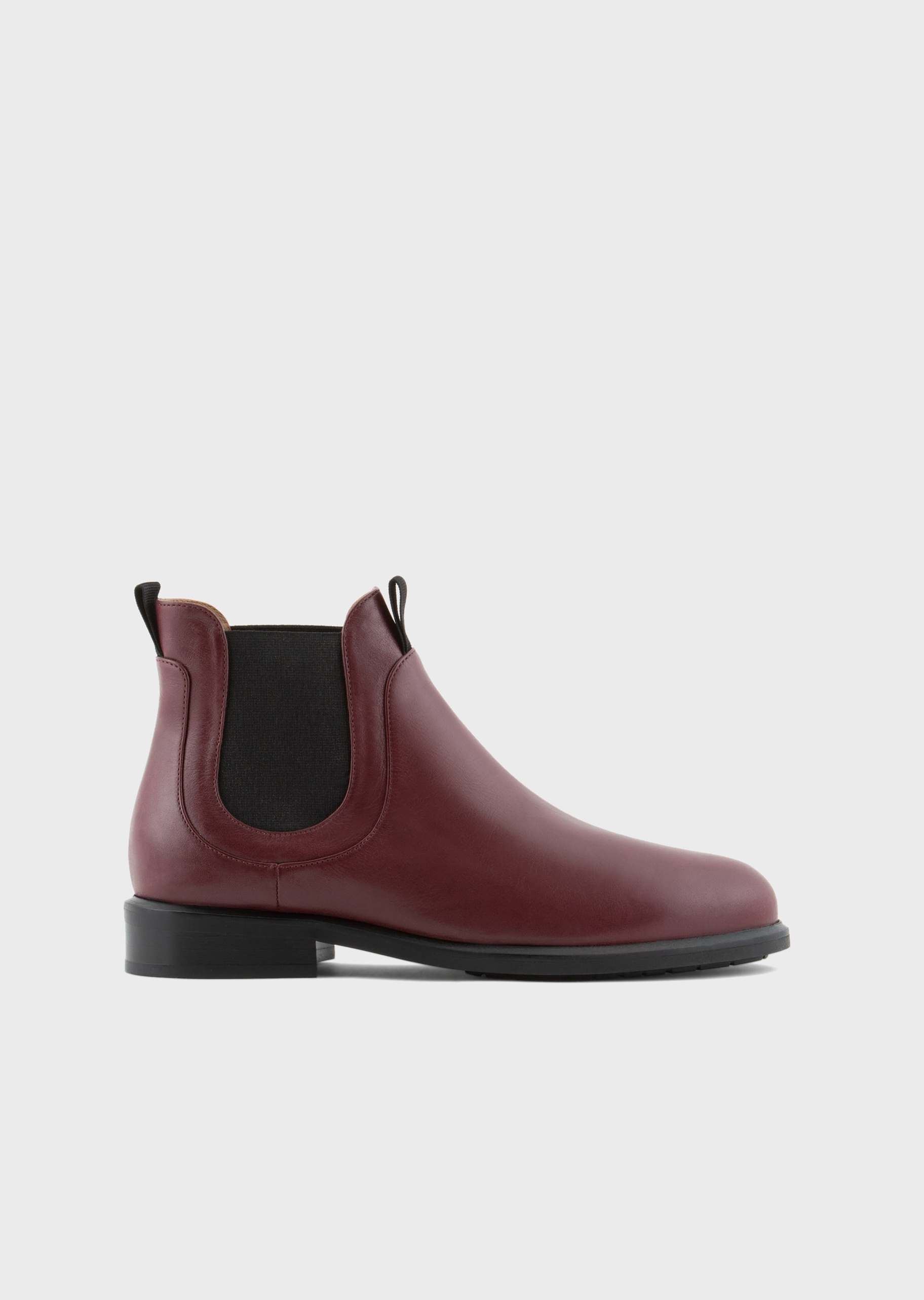 Emporio Armani 拼接皮革切尔西靴子
