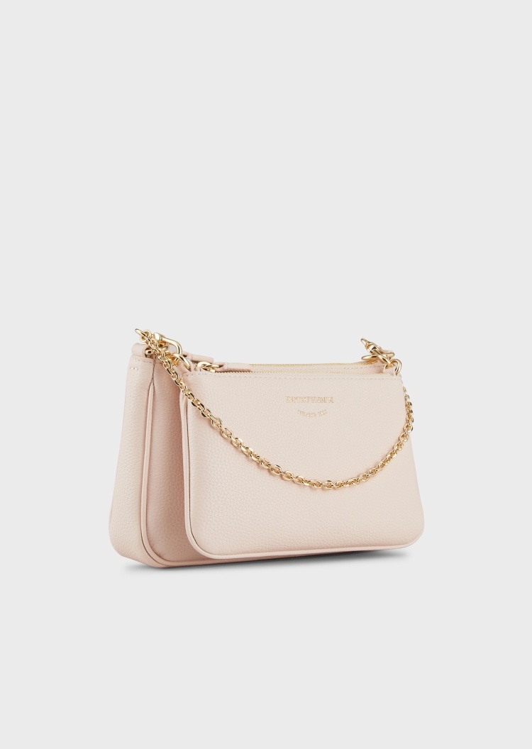 Emporio Armani 鹿皮多口袋迷你包