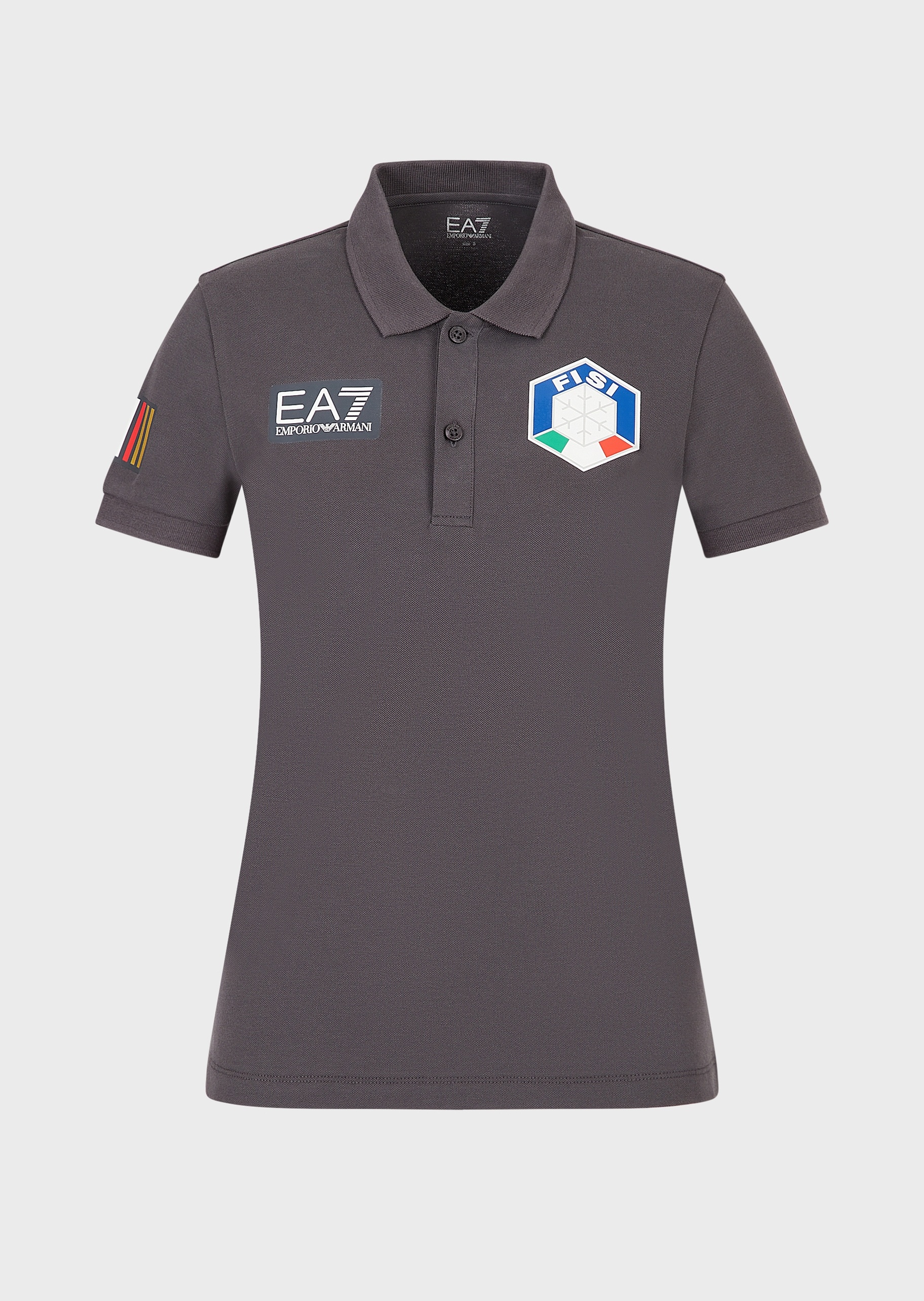 EA7 FISI系列滑雪POLO衫