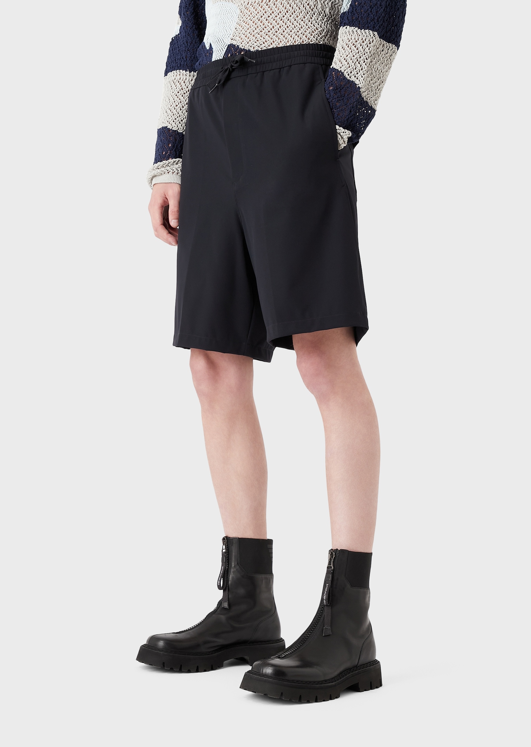 Emporio Armani 抽绳腰百慕大短裤
