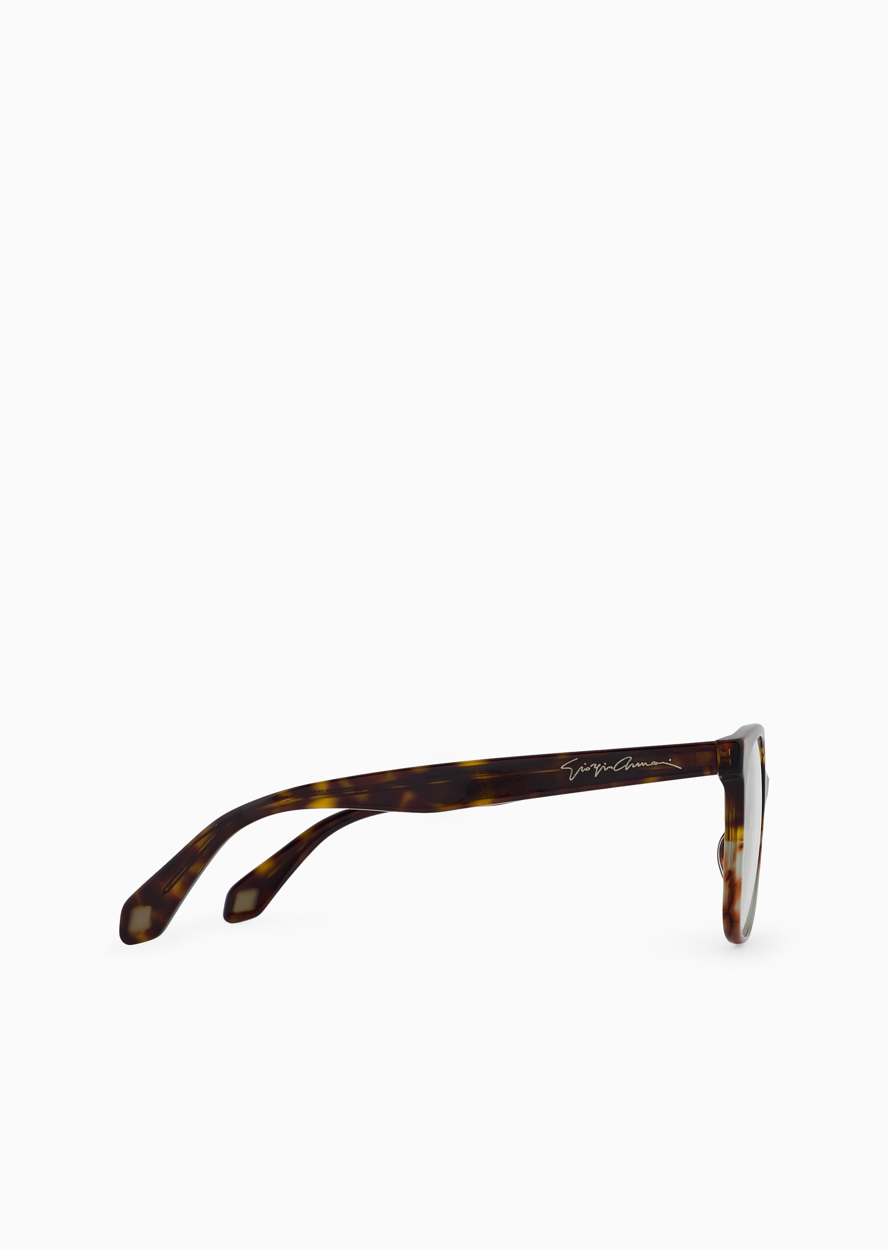 Giorgio Armani 女士时尚可配度数猫眼形复古斑纹光学眼镜