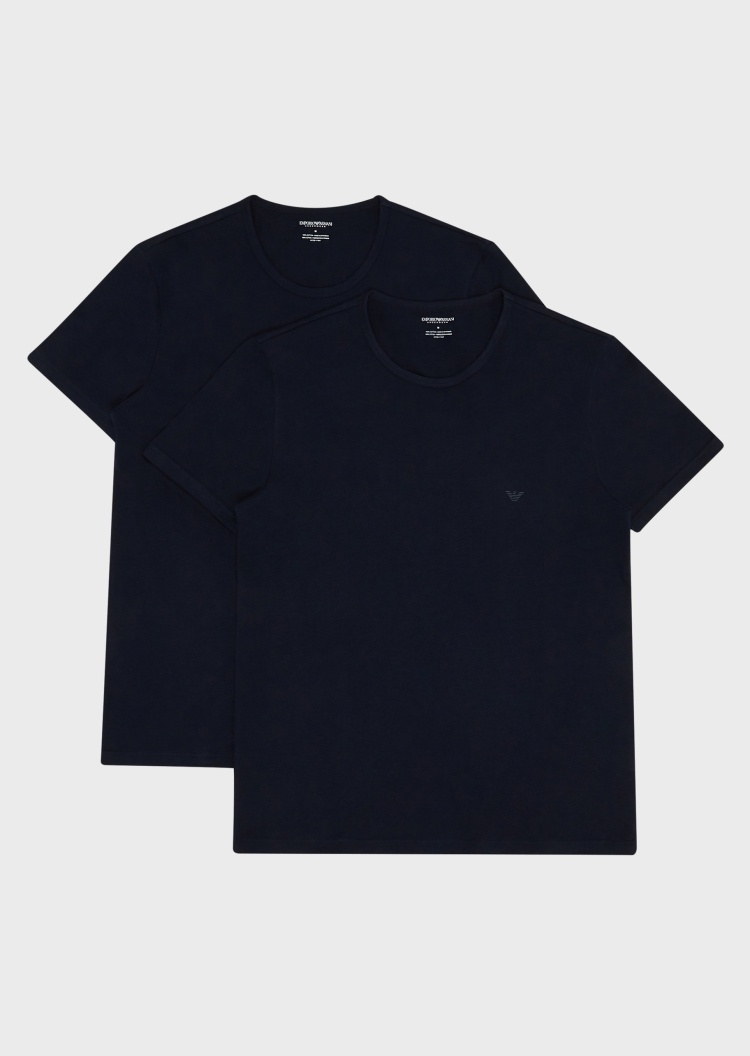 Emporio Armani 圆领舒适短袖睡衣