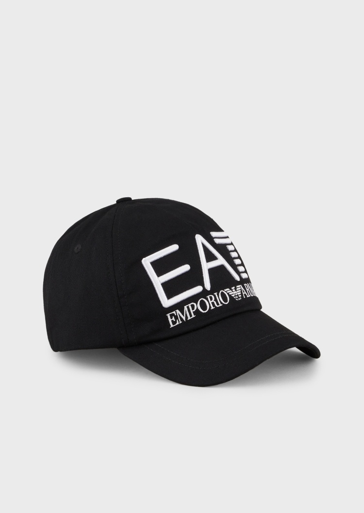 EA7 经典大标识棉质棒球帽