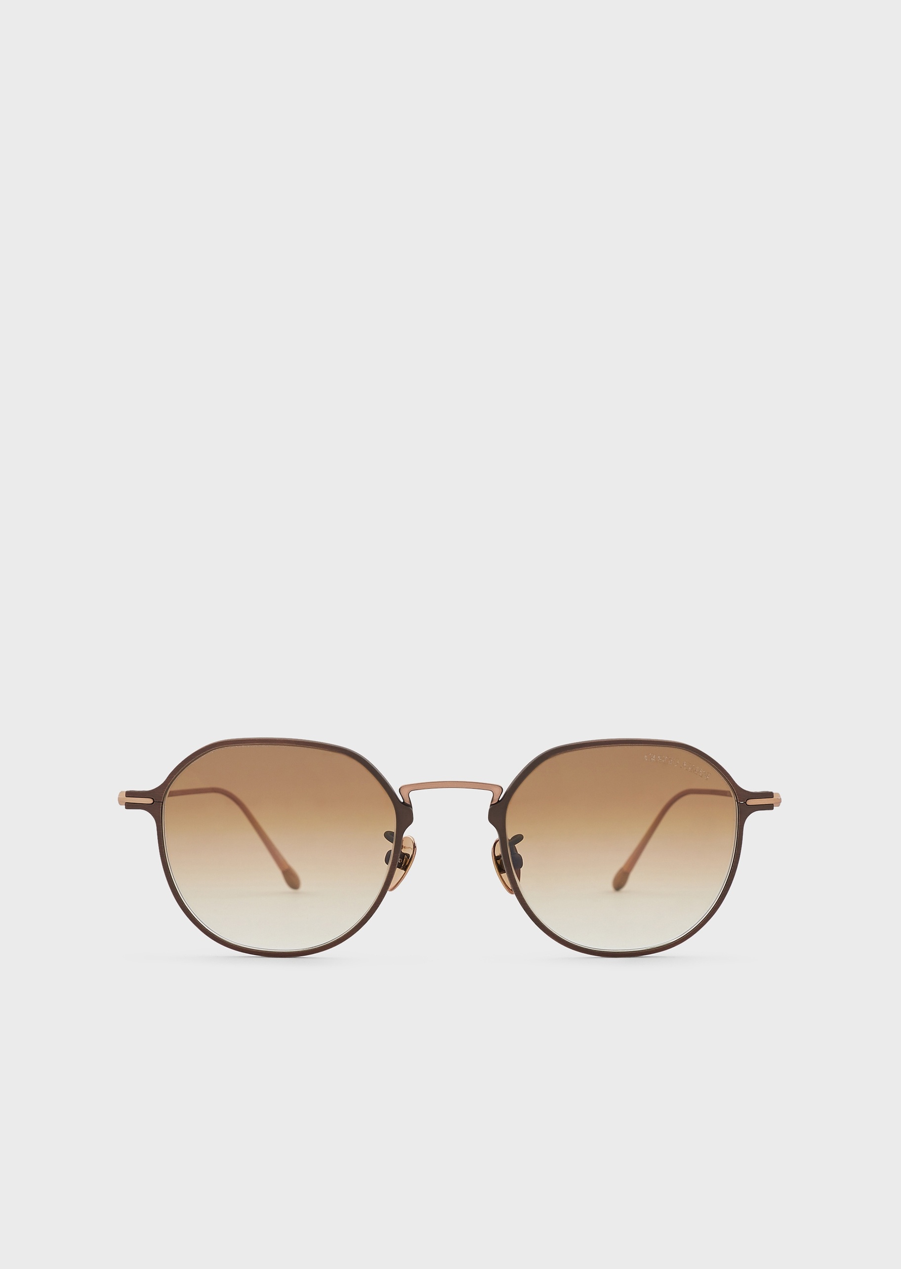 Giorgio Armani 男士潮流渐变细框太阳眼镜