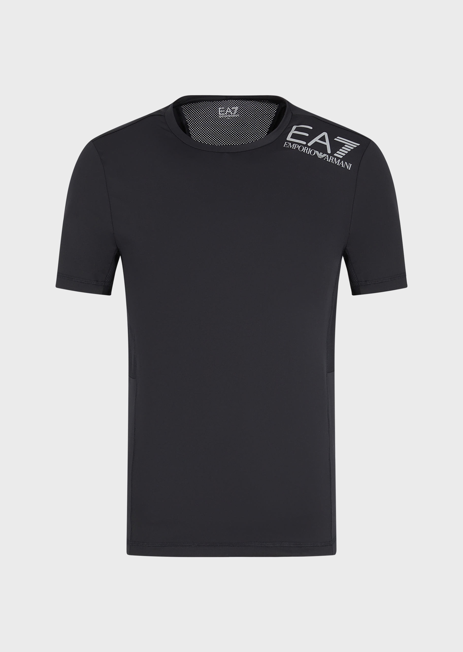EA7 透气网眼嵌片T恤