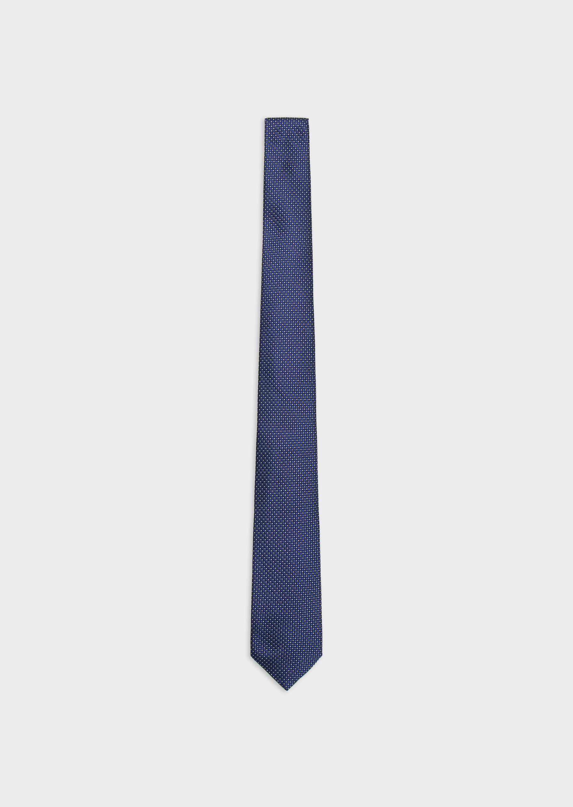 Giorgio Armani 男士桑蚕丝箭头型休闲波点提花领带