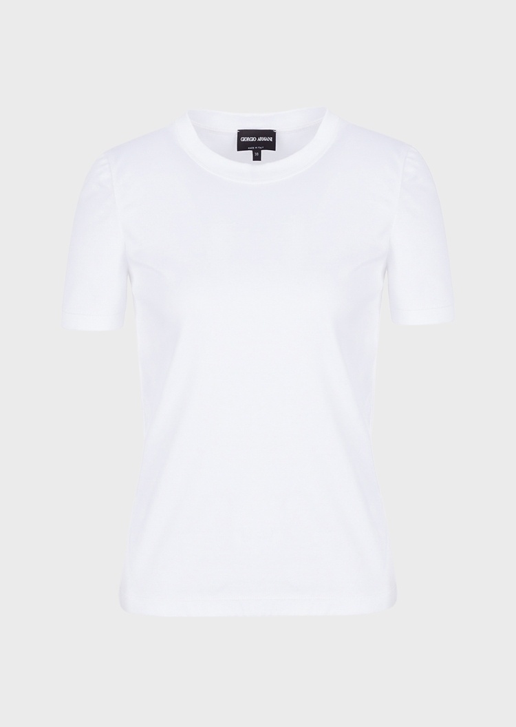 Giorgio Armani 徽标T恤