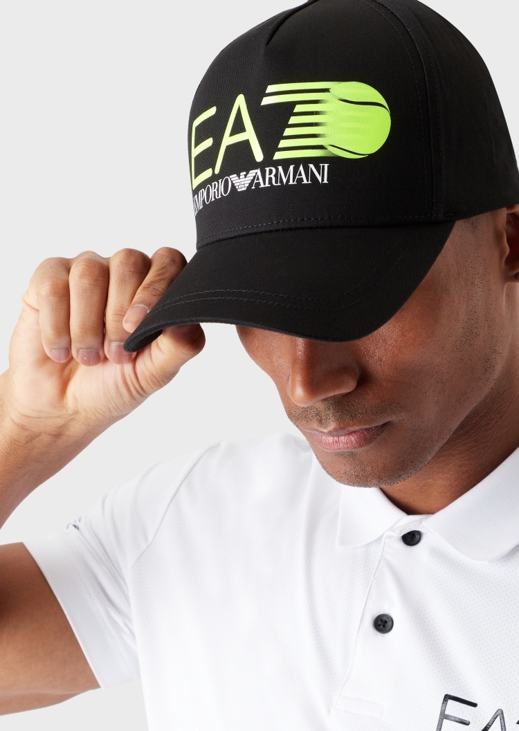 EA7 活力网球标识棒球帽