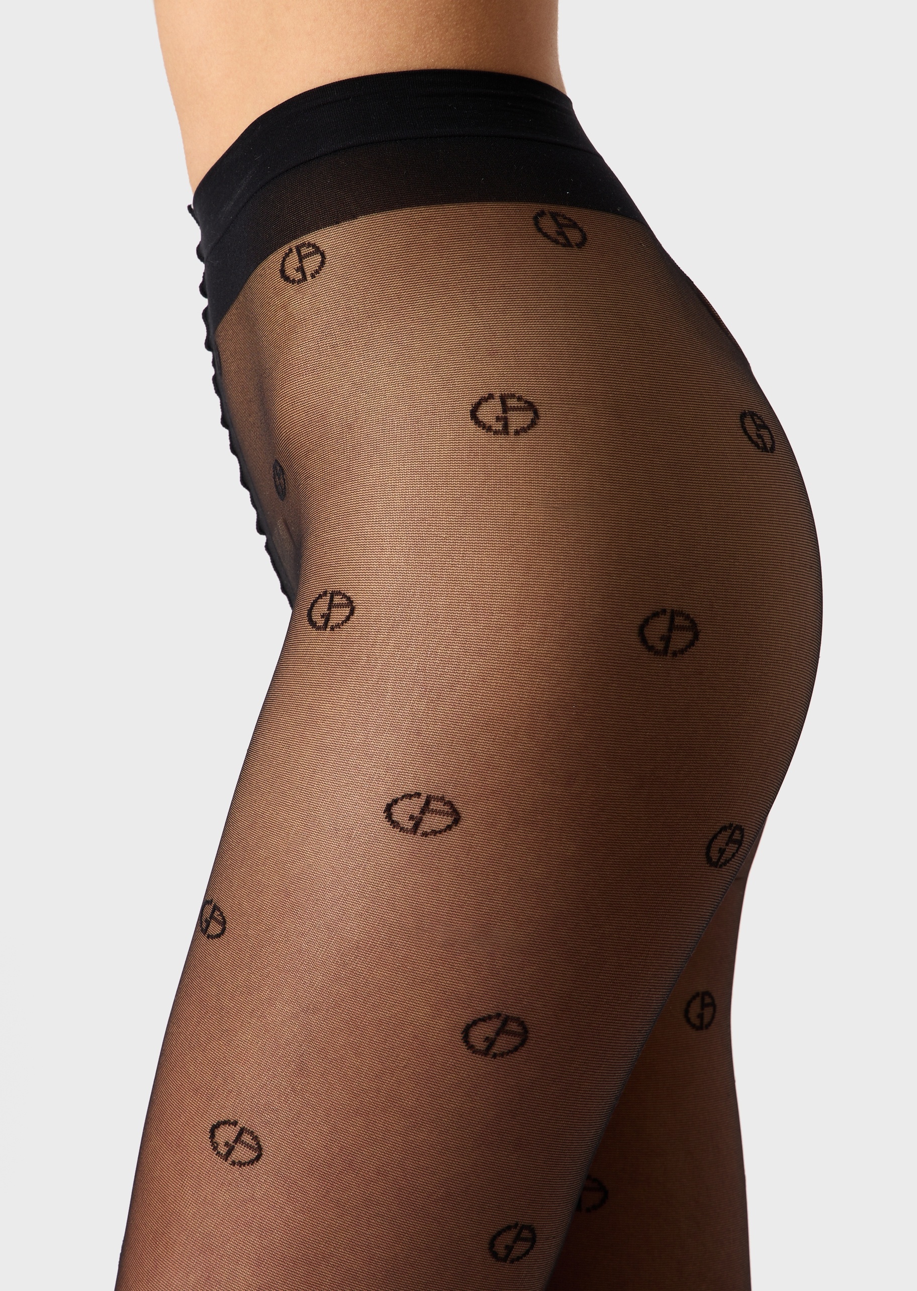 Giorgio Armani 通体图案20D连裤袜