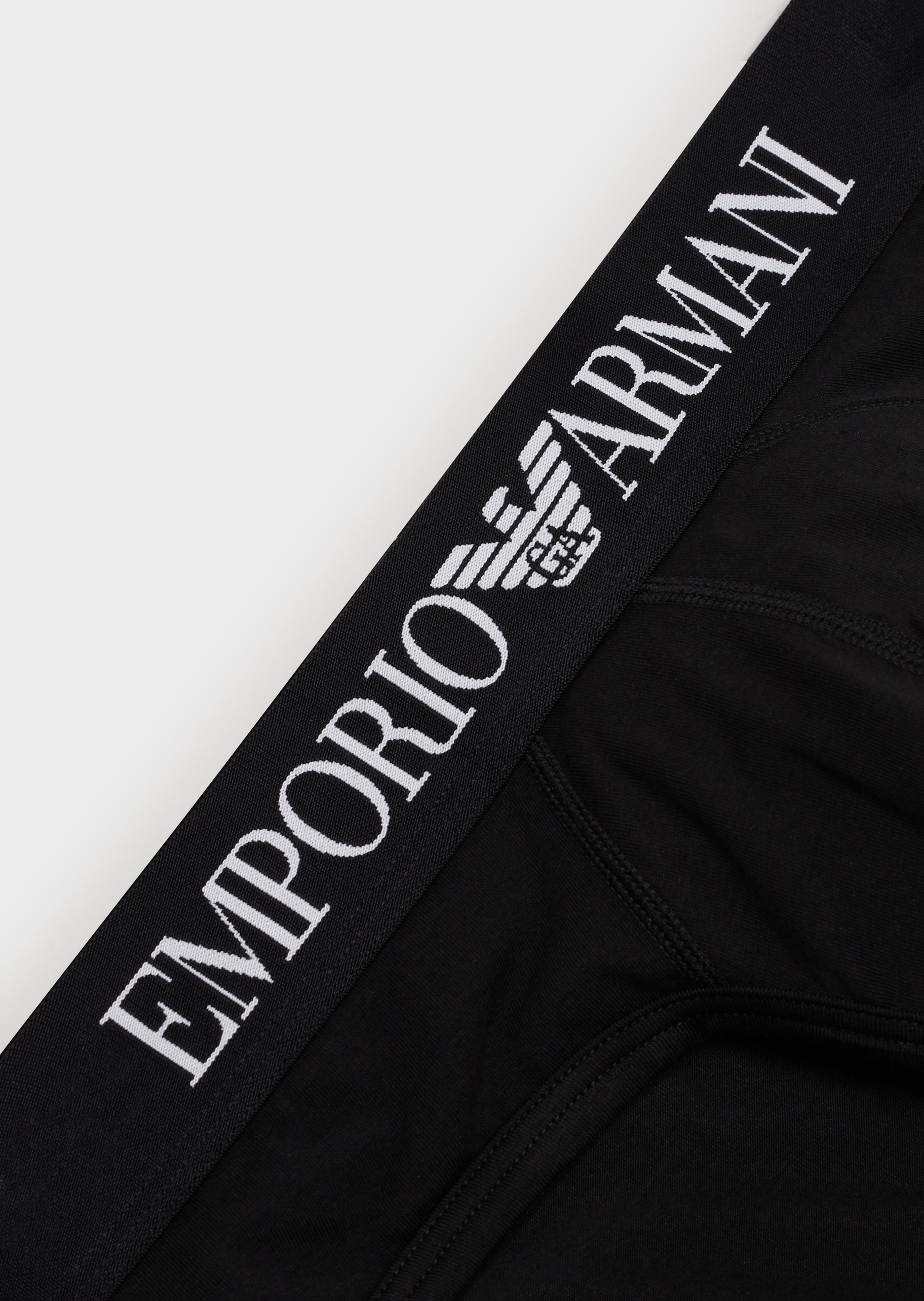 Emporio Armani 字母标识腰带三角内裤