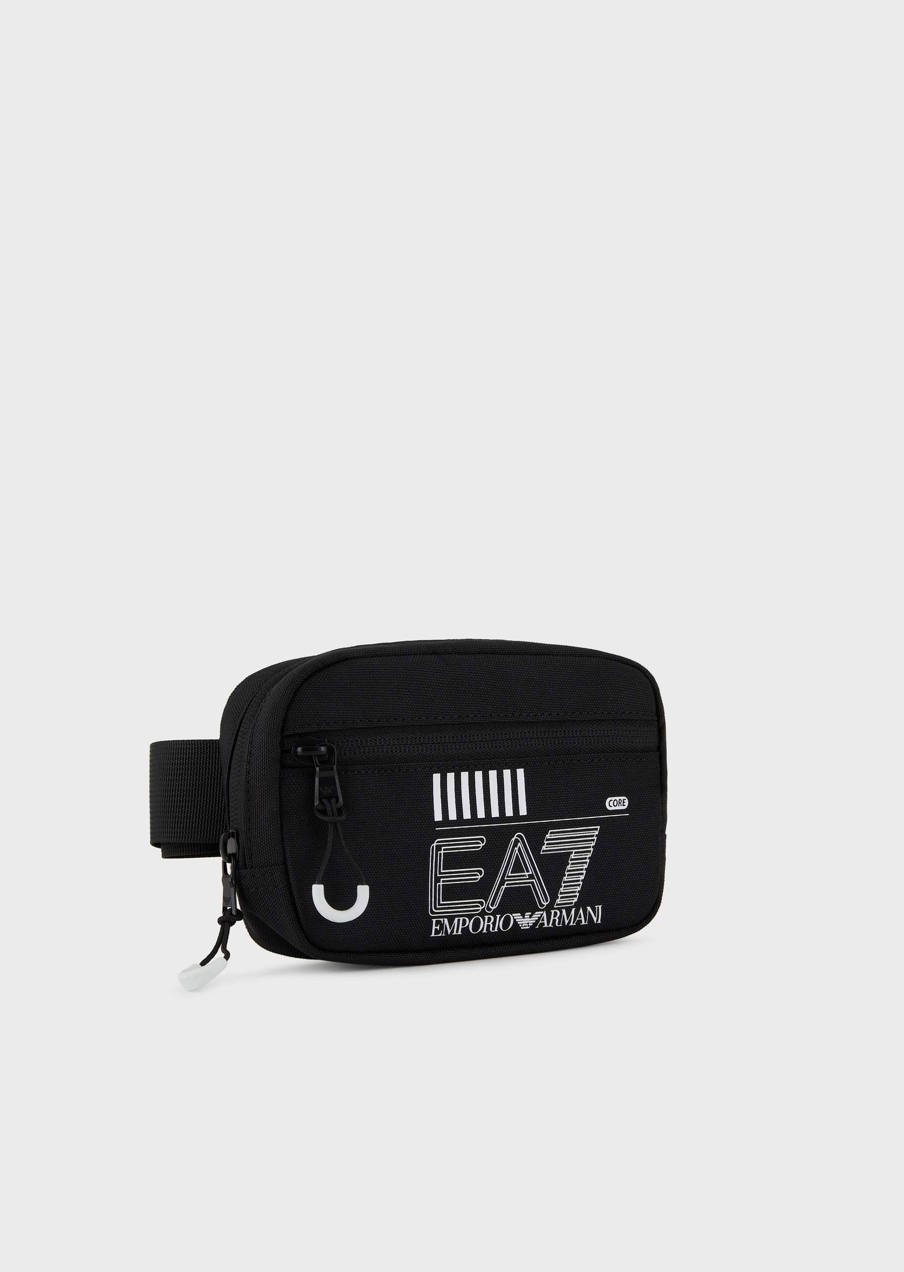 EA7 插扣调节拉链斜挎腰包