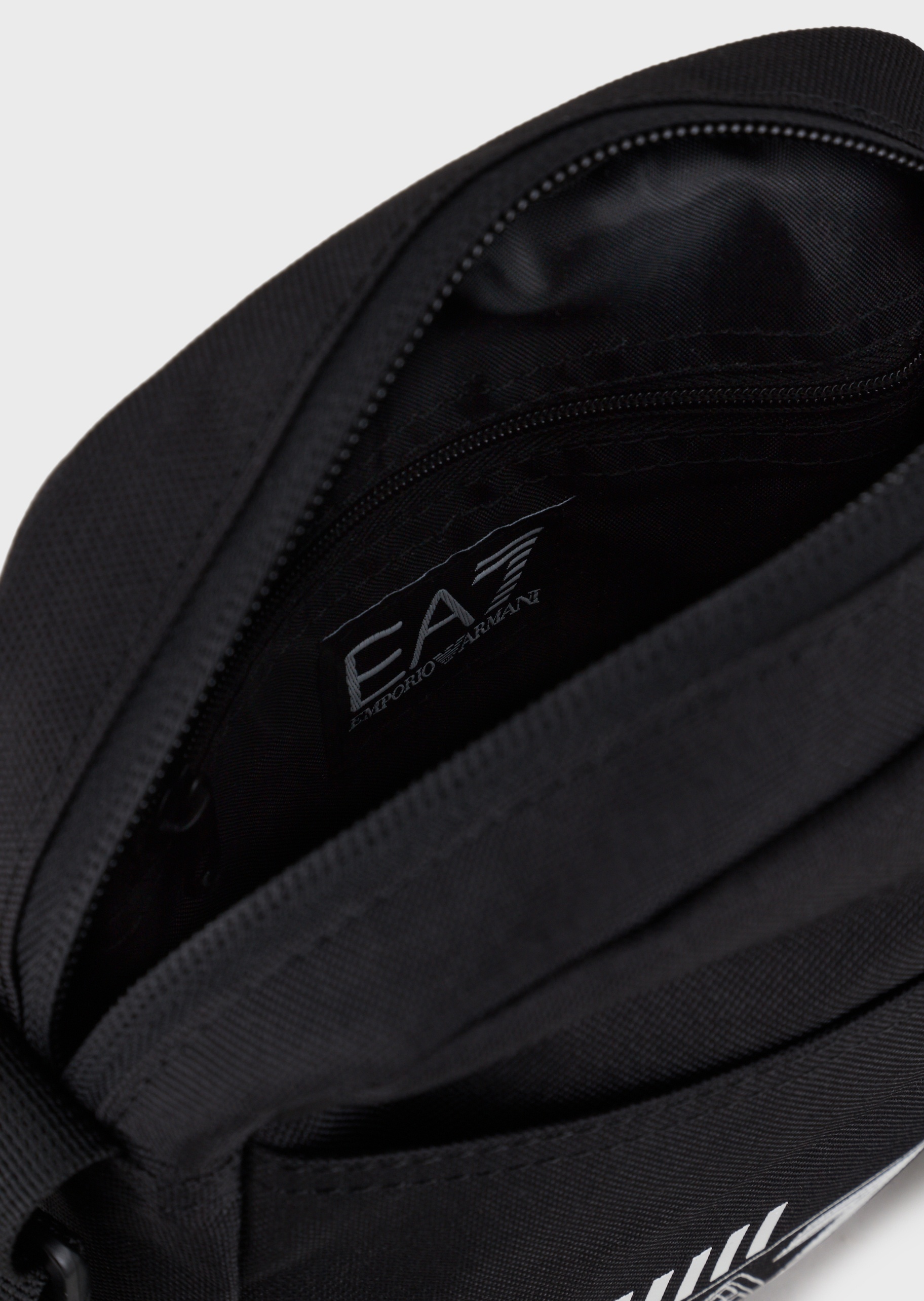 EA7 男女同款小号拉链方形可调节健身单肩斜挎包