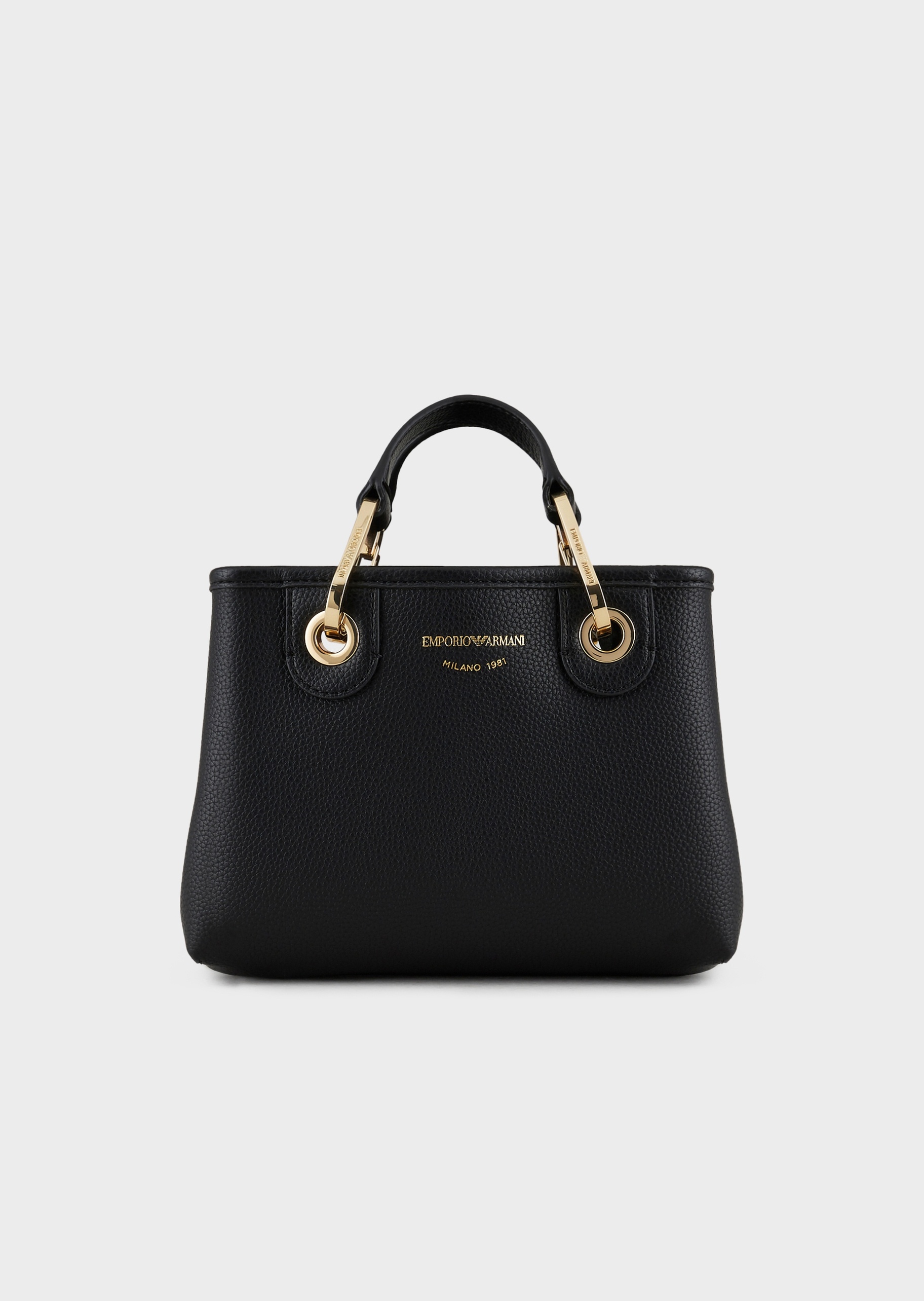 Emporio Armani MyEA女士鹿皮纹迷你斜挎托特包