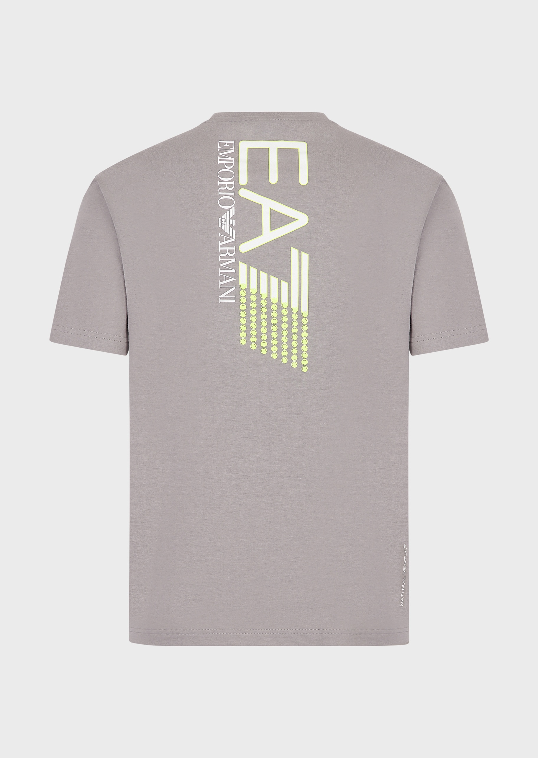 EA7 荧光标识运动短袖T恤