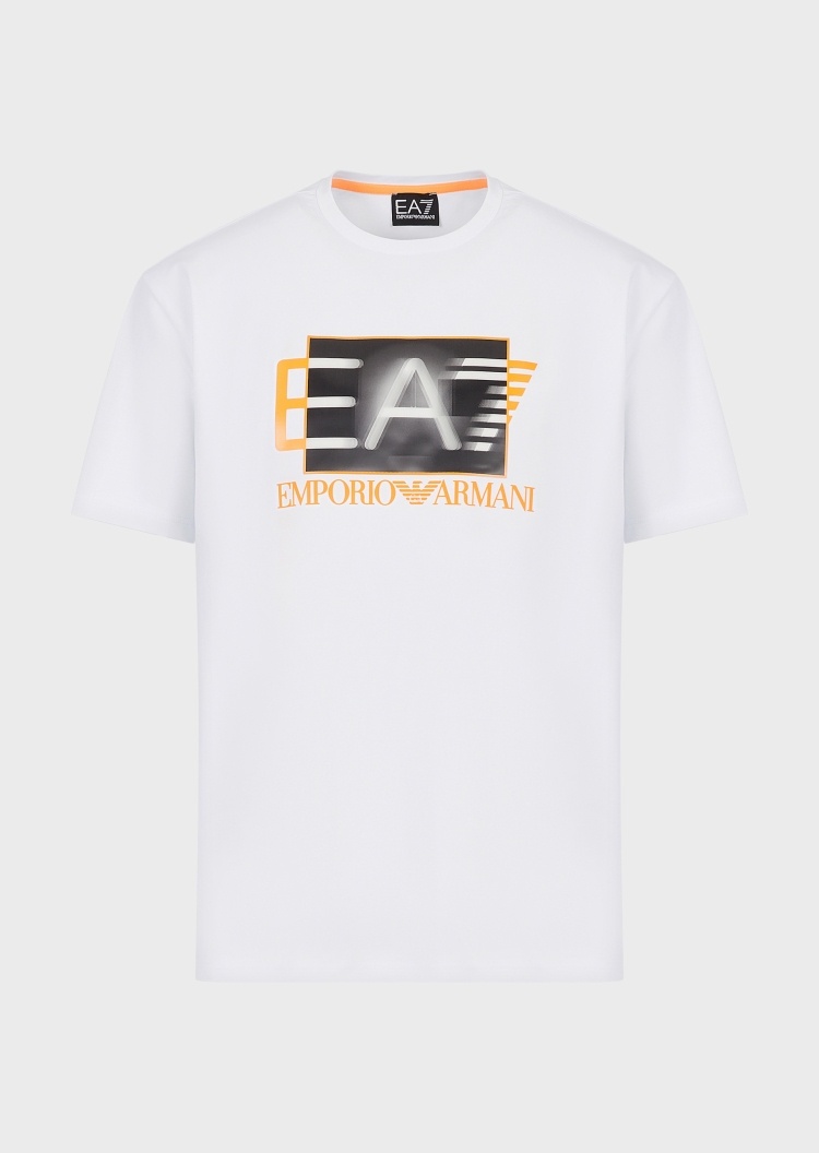 EA7 炫目大标识圆领T恤