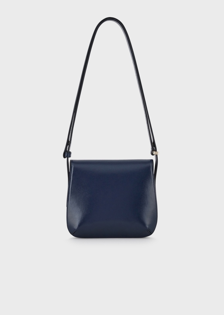 Giorgio Armani 皮革调节带单肩包