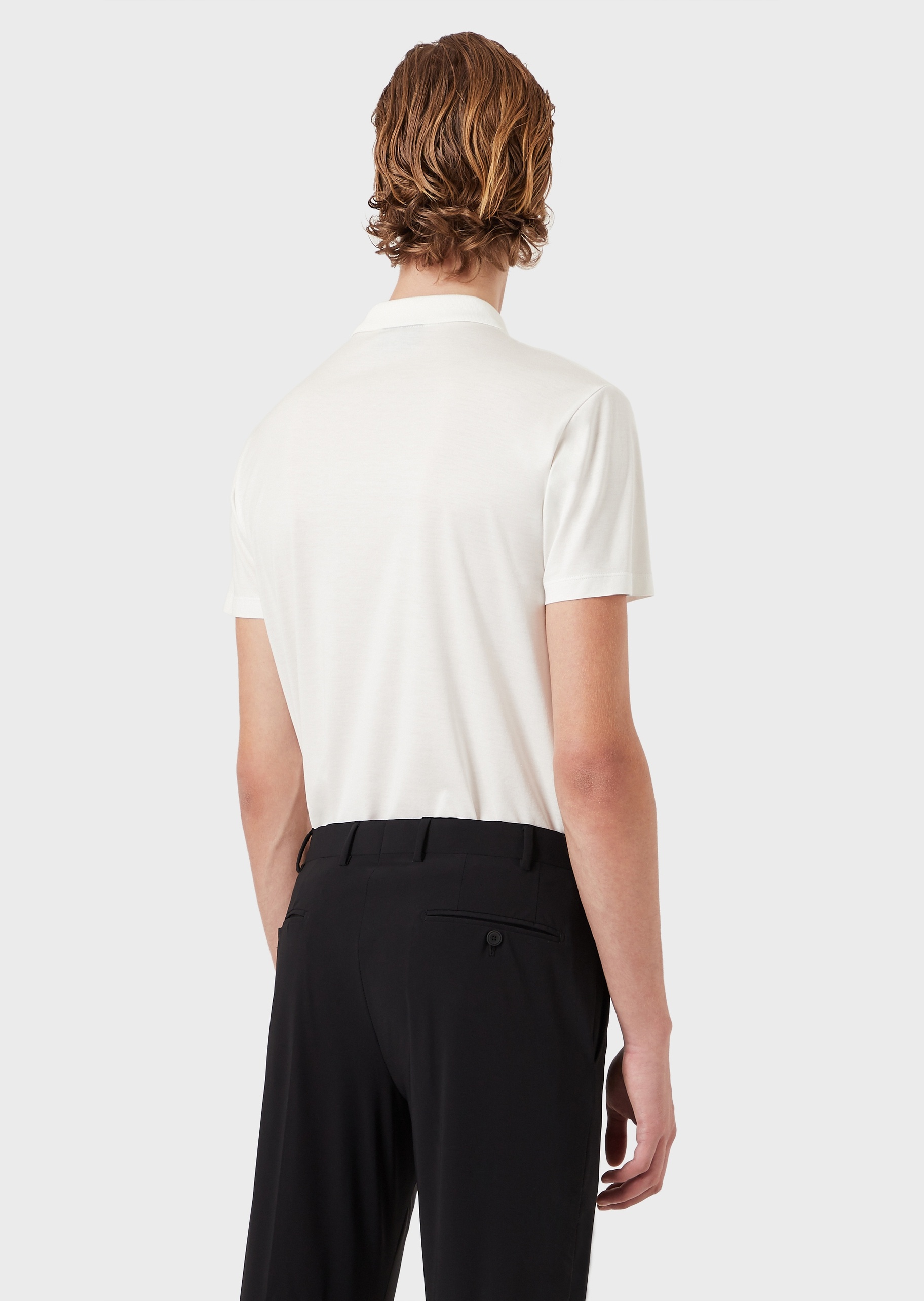 Emporio Armani 修身商务Polo衫