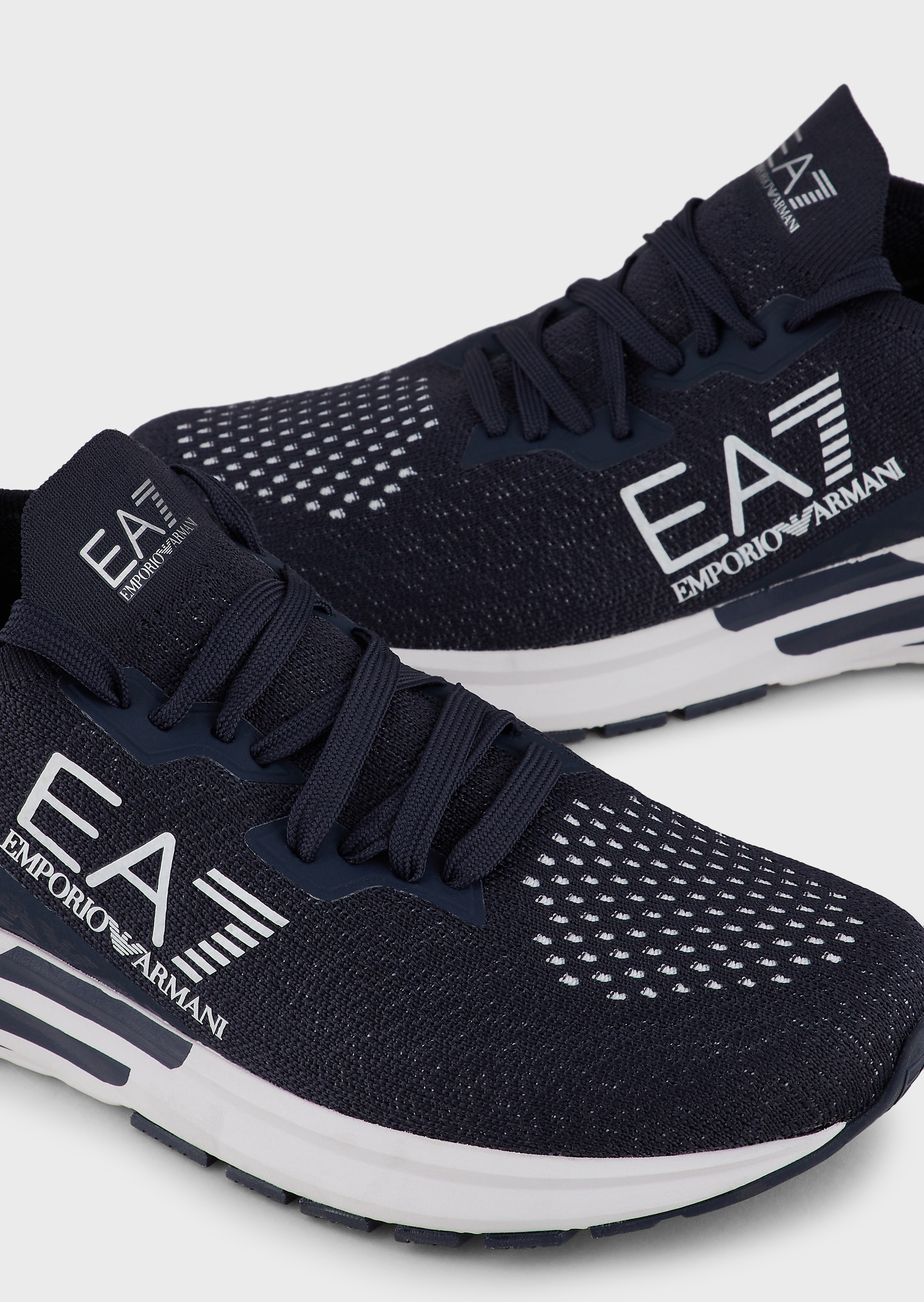 EA7 男女同款CRUSHER系带低帮健身跑步鞋