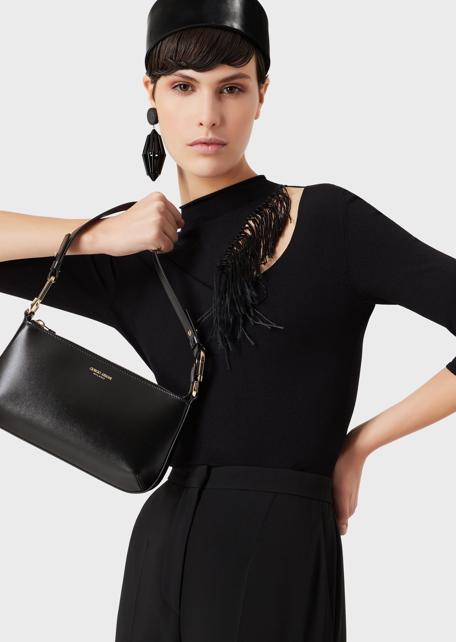 Giorgio Armani 中号la Prima背提包