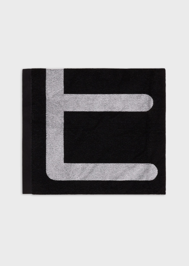 EA7 大标识棉质运动毛巾