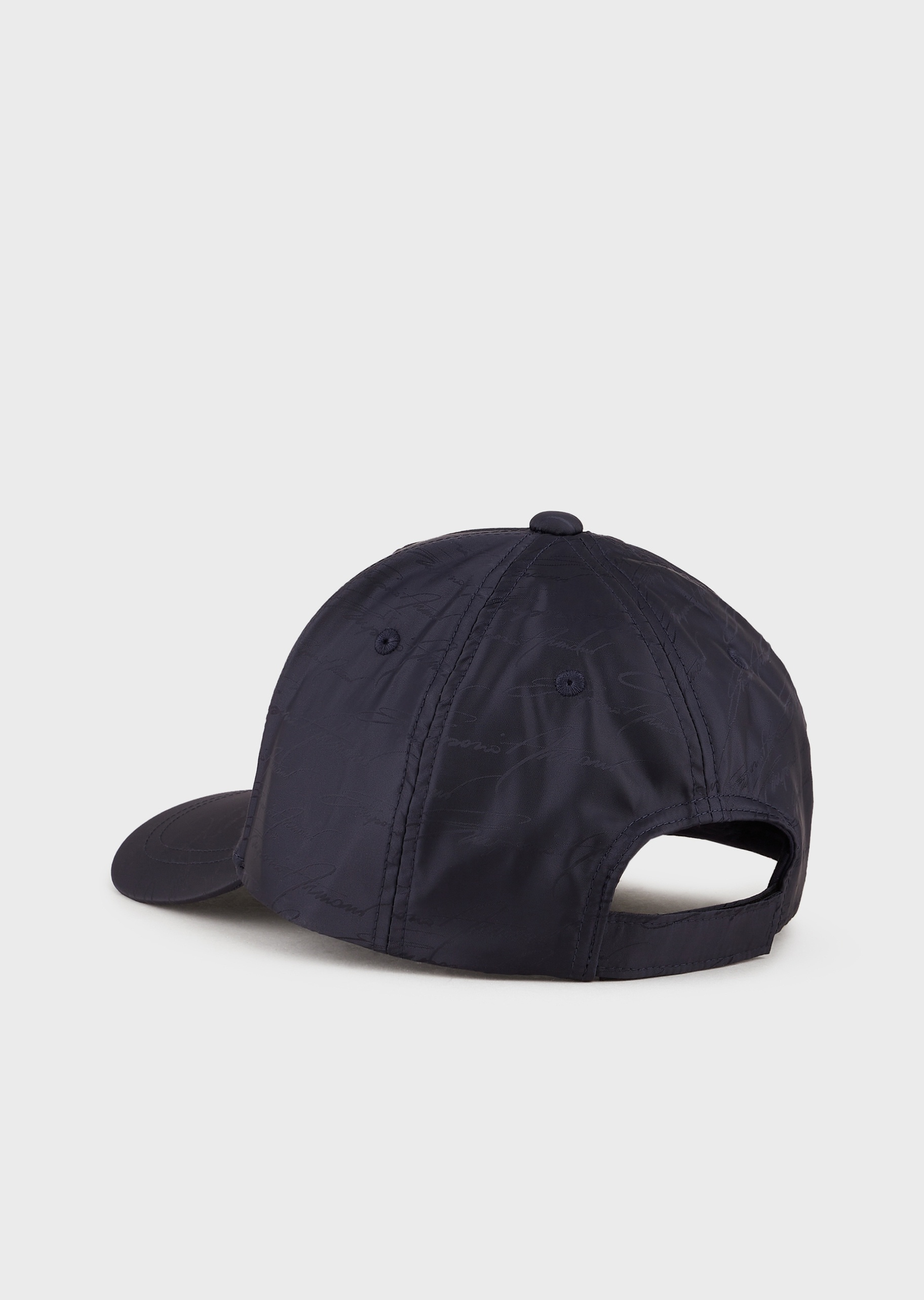 Emporio Armani 通体标识提花棒球帽