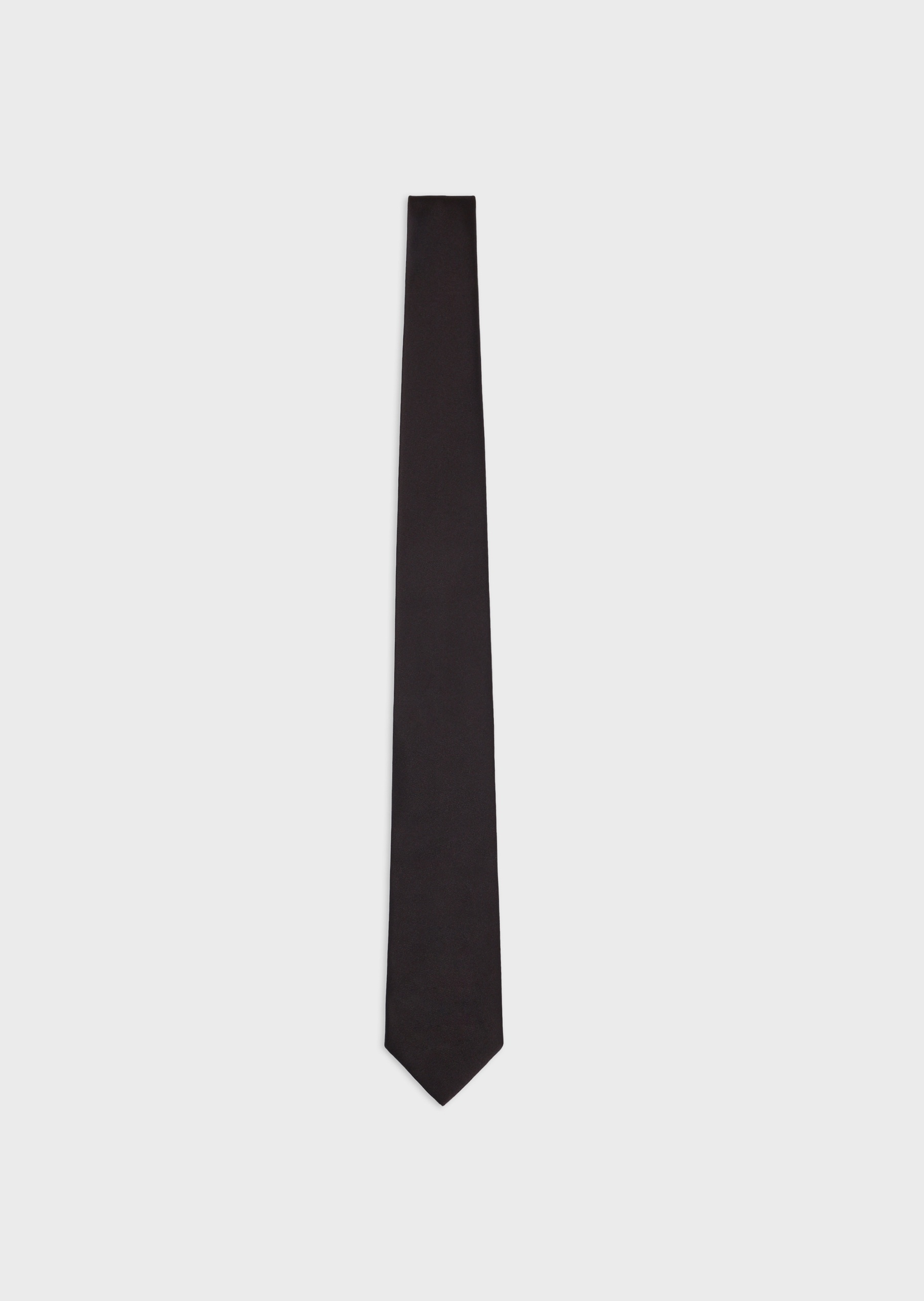 Giorgio Armani 男士桑蚕丝箭头型休闲商务纯色领带