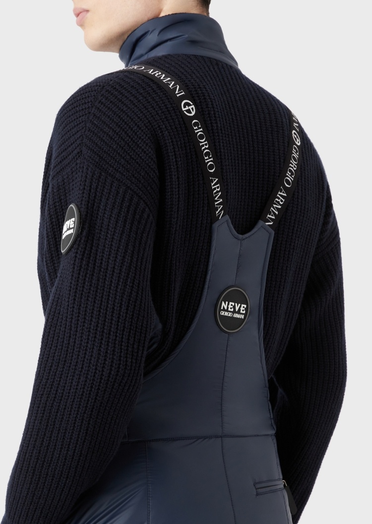 Giorgio Armani 防沾水休闲背带裤