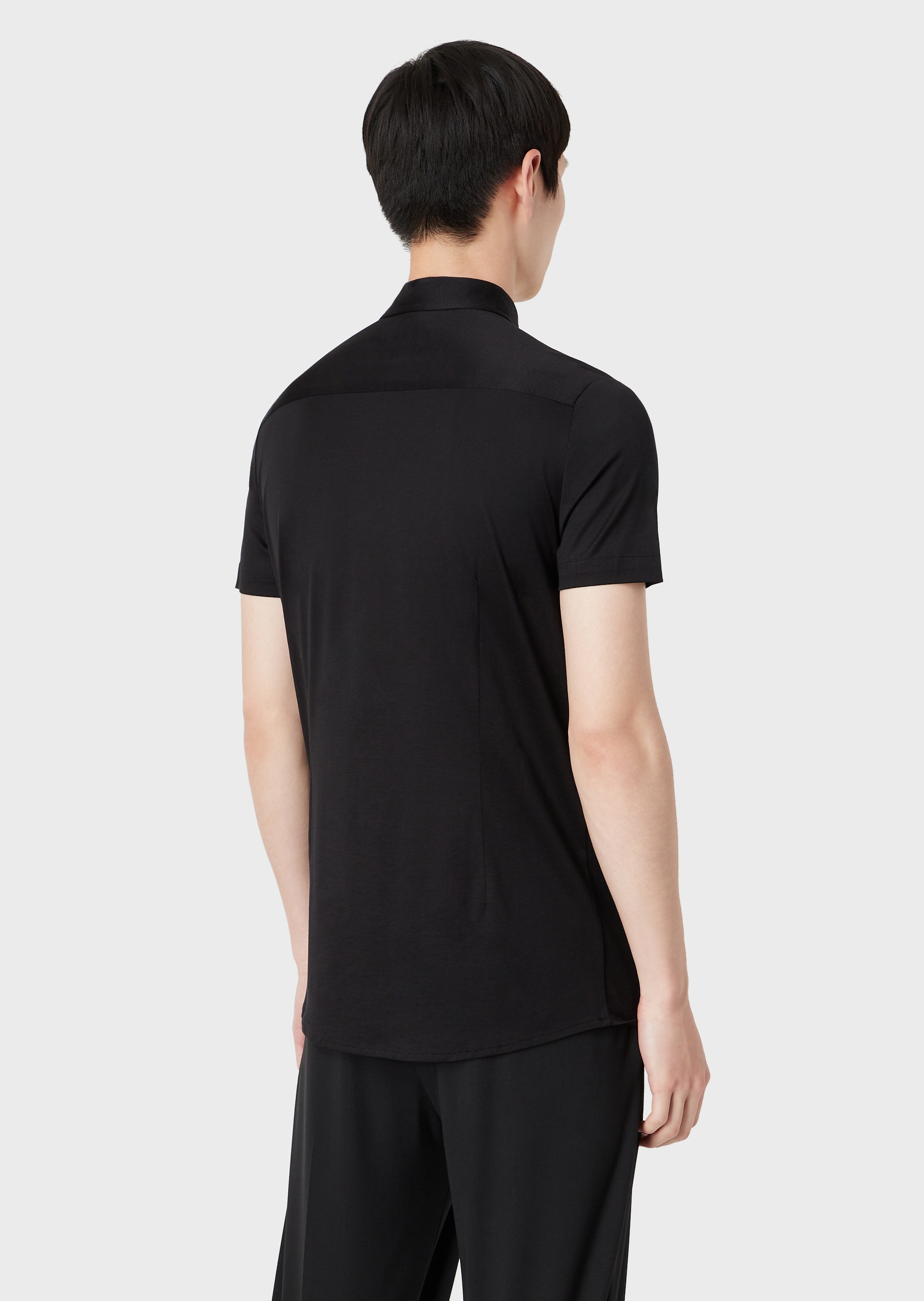 Emporio Armani 简约休闲短袖衬衫