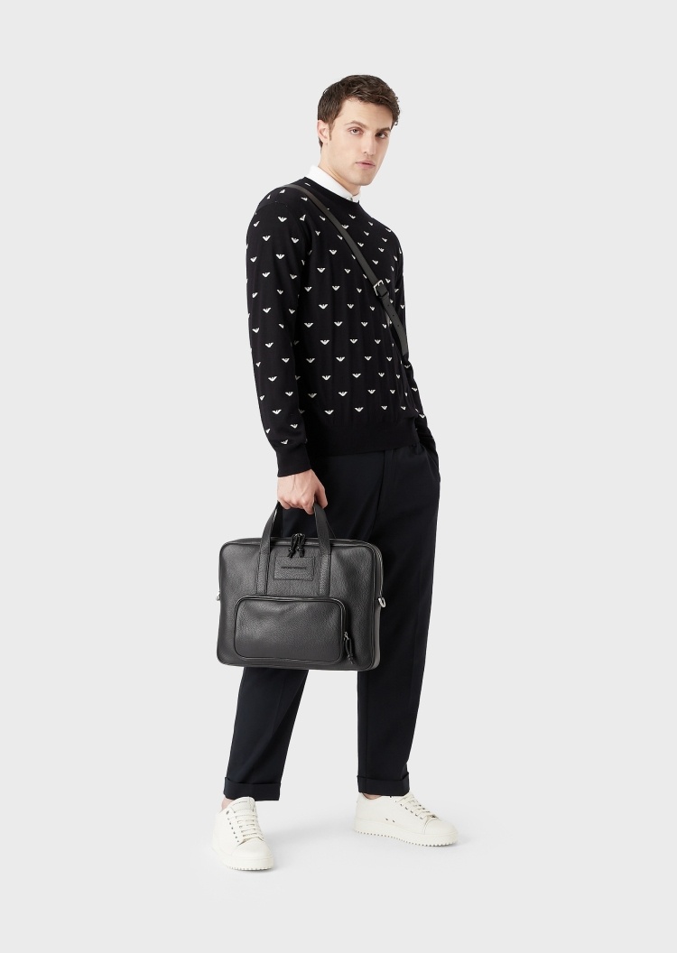 Emporio Armani 简约舒适毛衣