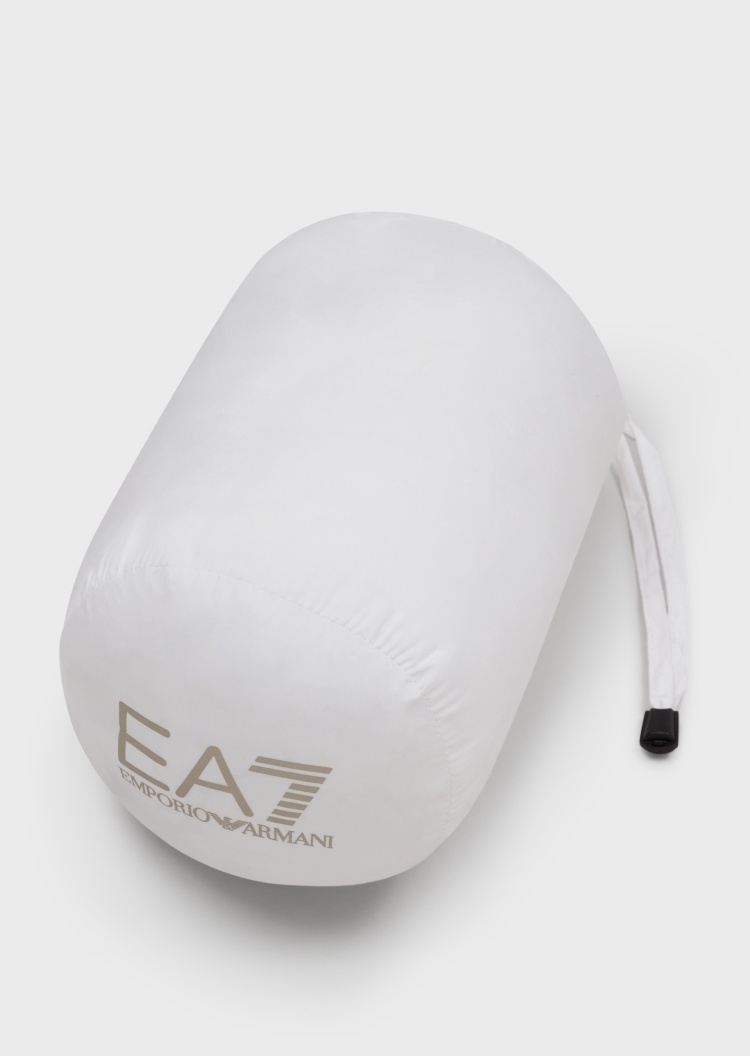 EA7 可收纳连帽保暖棉服