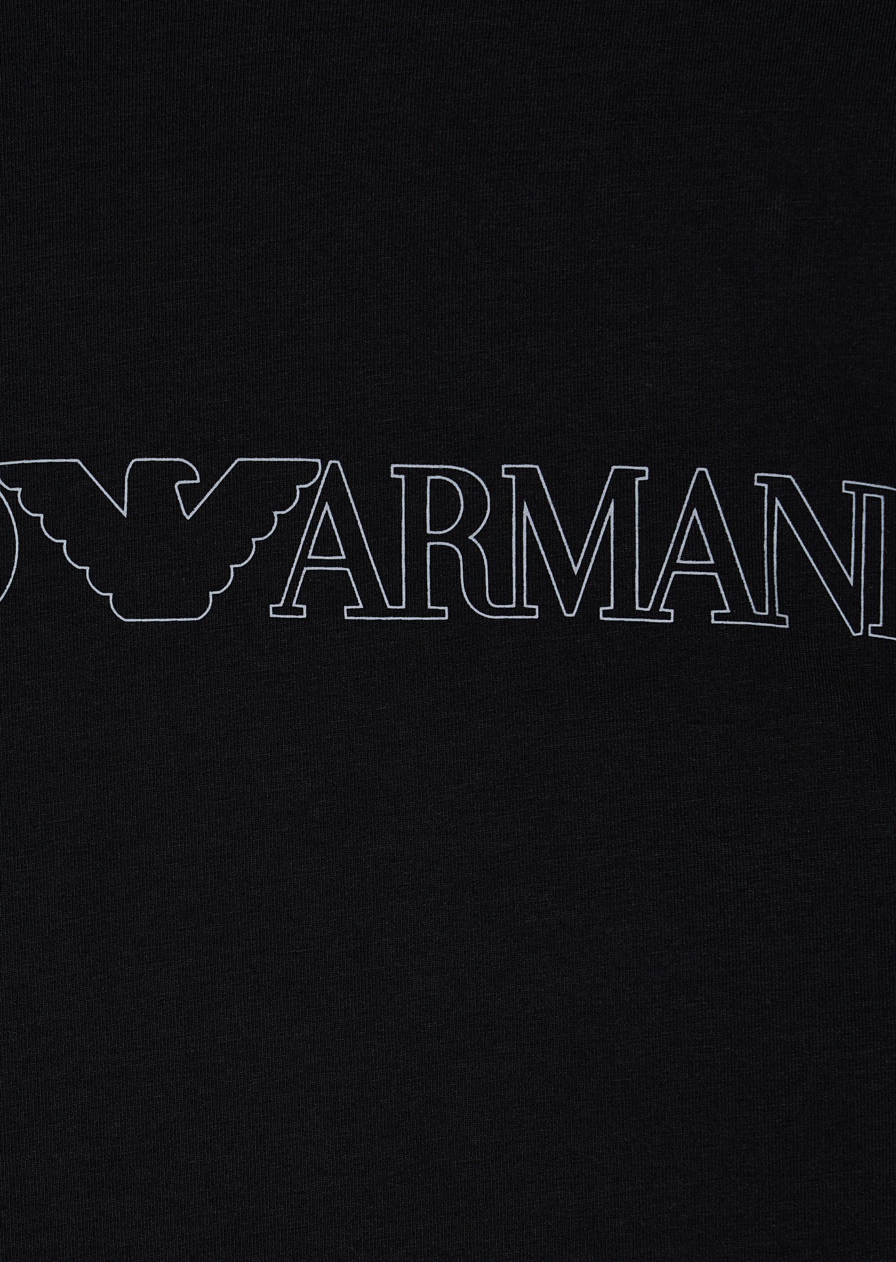 Emporio Armani 男士纯棉弹力长袖长裤松驰休闲睡衣套装