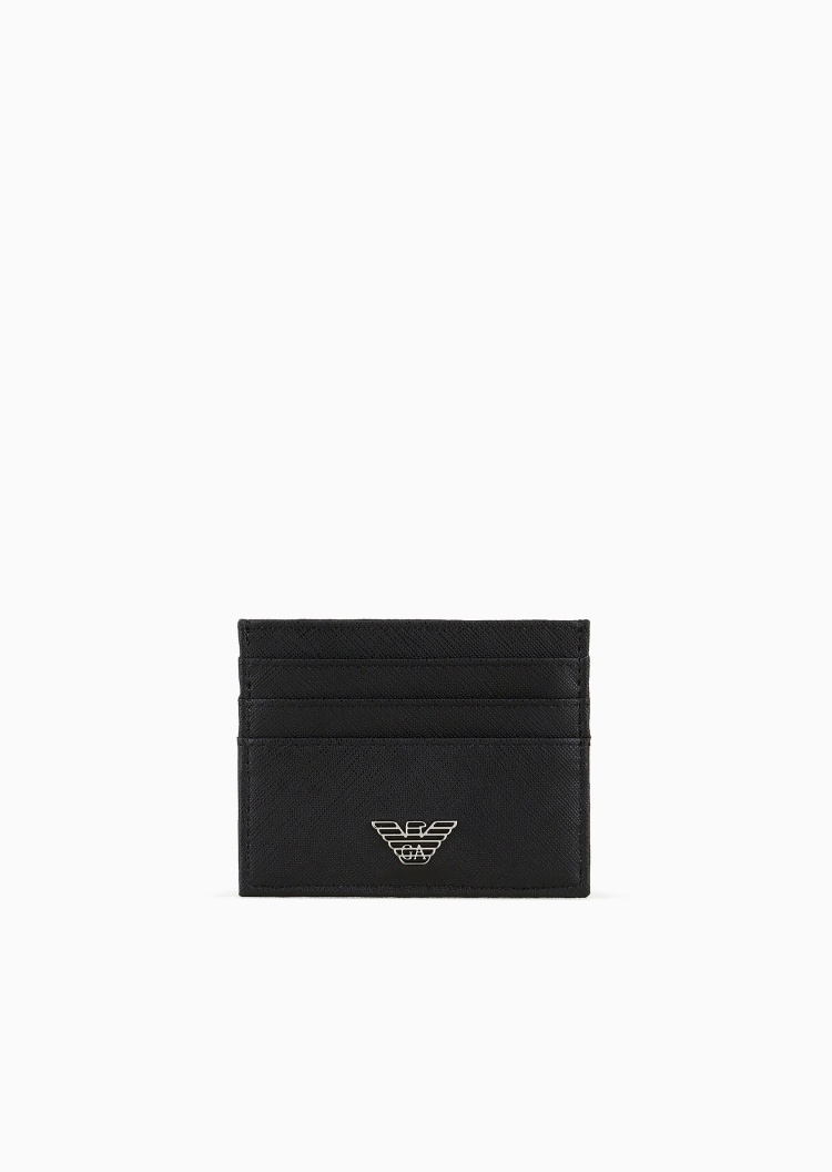 Emporio Armani 男士多卡位轻便轻薄商务通勤卡包证件收纳包