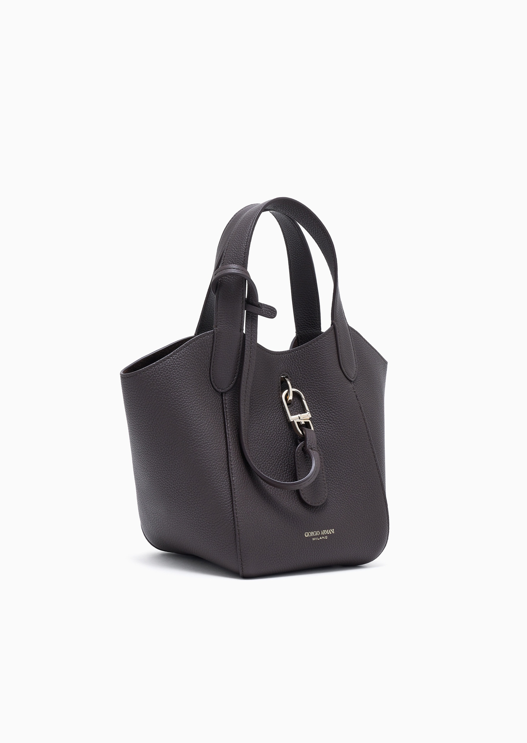 Giorgio Armani 女士犊牛皮革子母包优雅通勤手提包