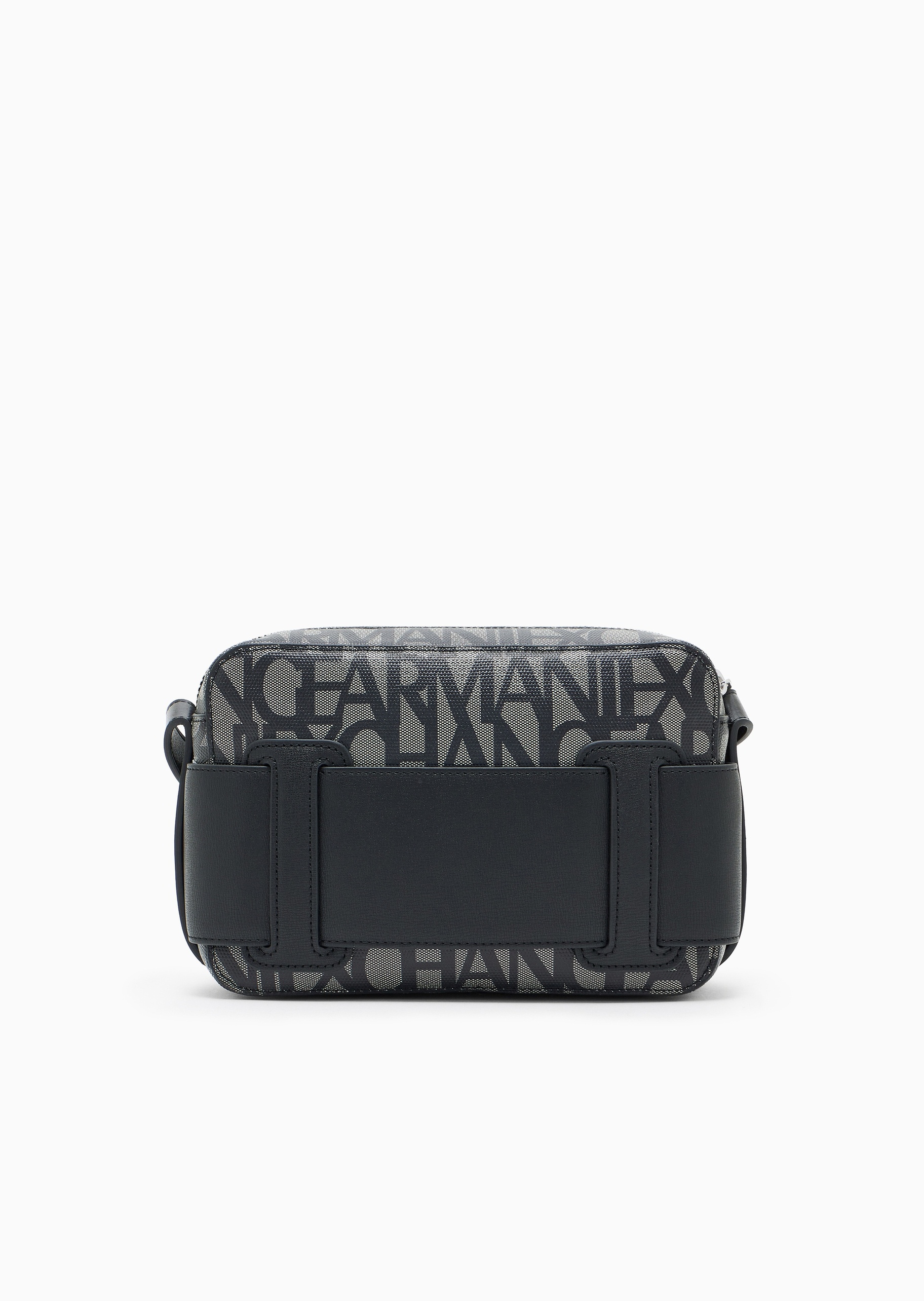 ARMANI EXCHANGE 女士全棉拉链长方形可调节单肩斜挎邮差包