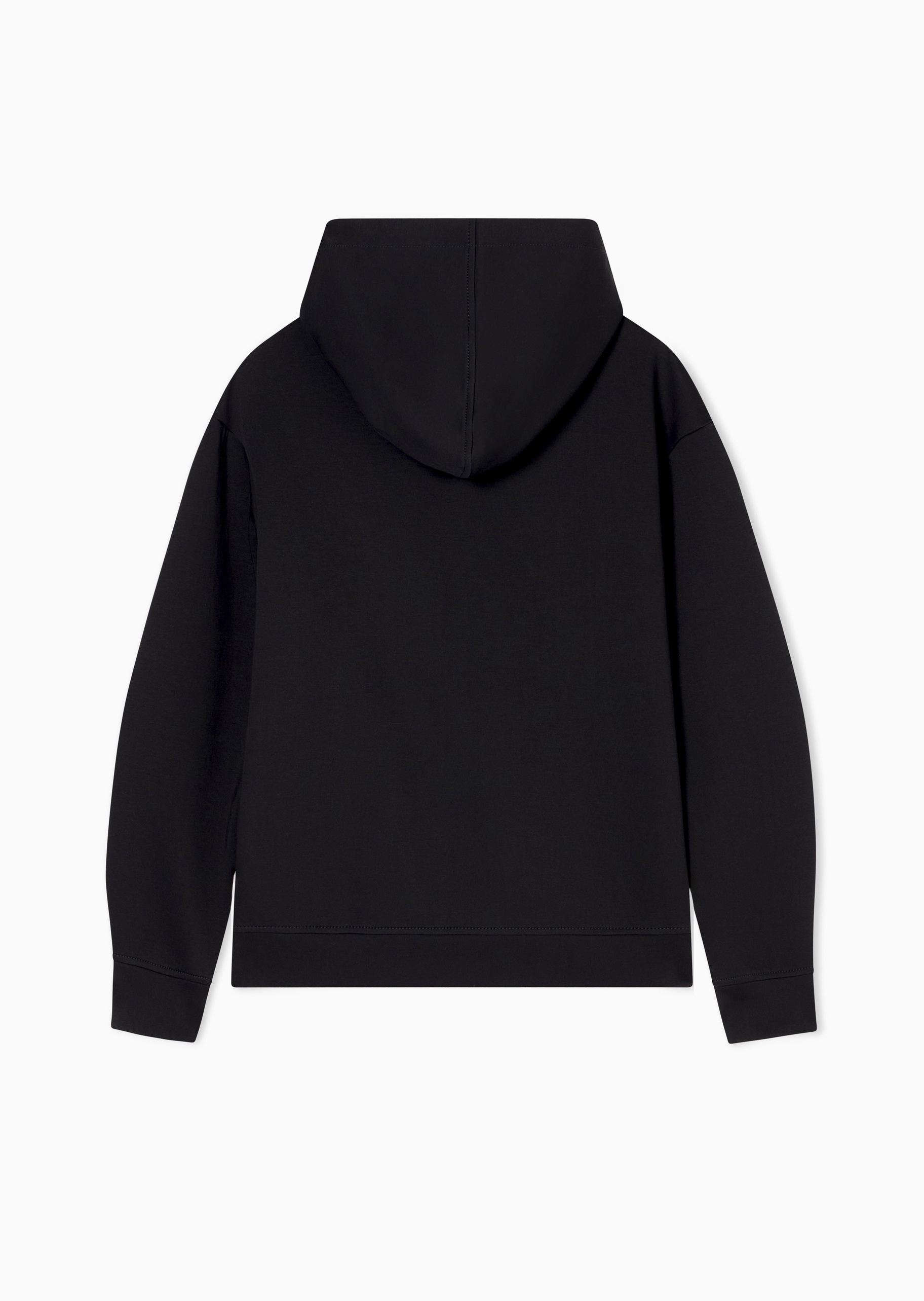 ARMANI EXCHANGE 男士微弹合身长袖连帽撞色印花休闲卫衣