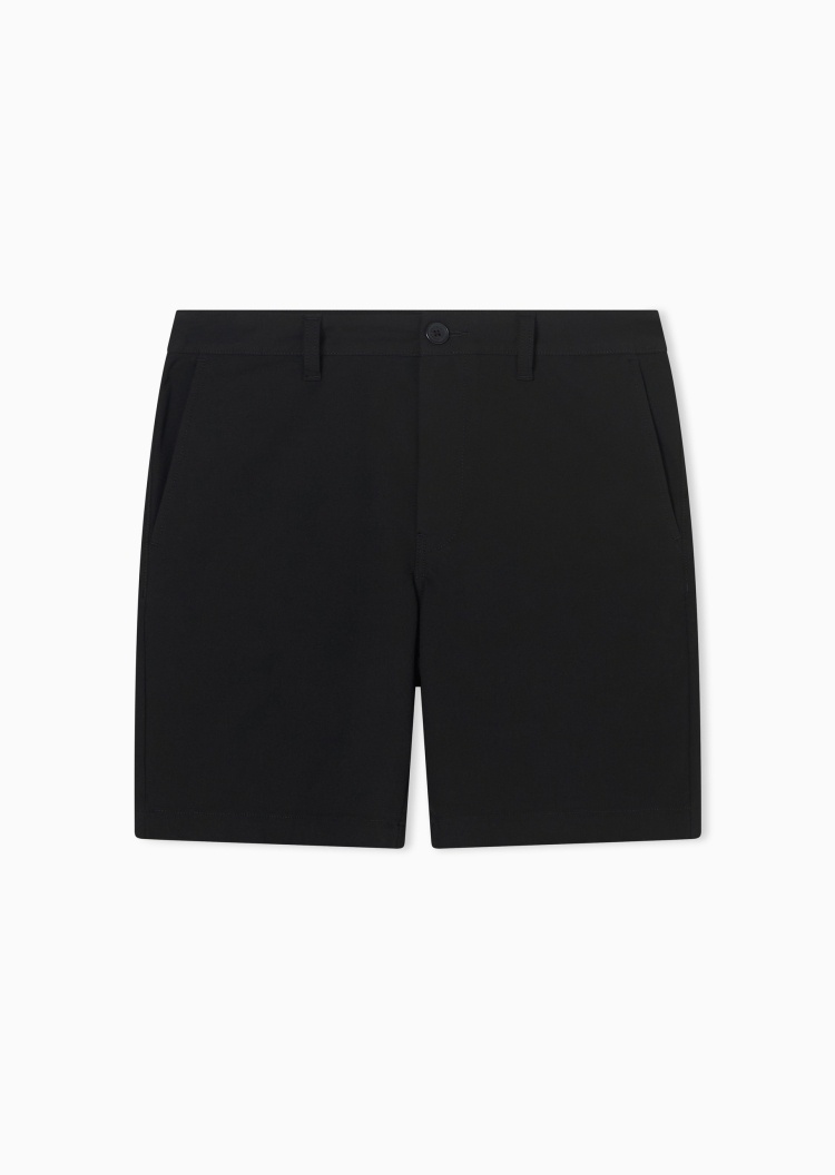 ARMANI EXCHANGE 男士微弹直筒老钱风商务休闲短裤