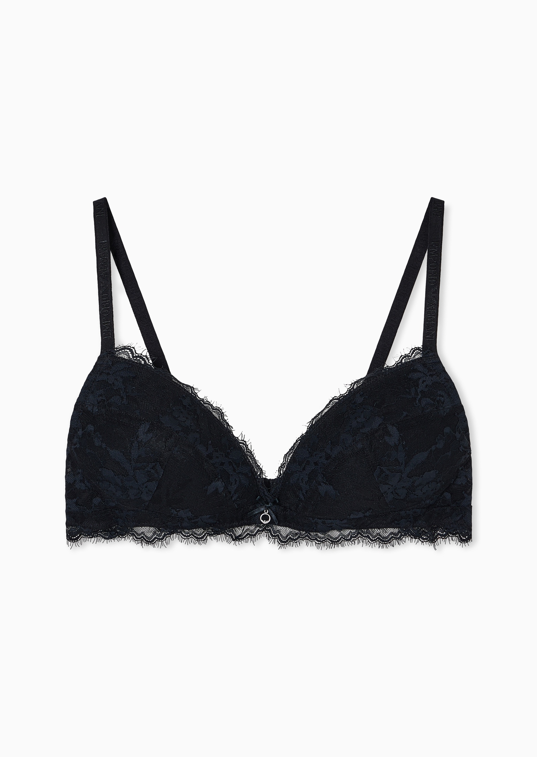 Emporio Armani 女士性感蕾丝细肩带无钢圈内衣文胸