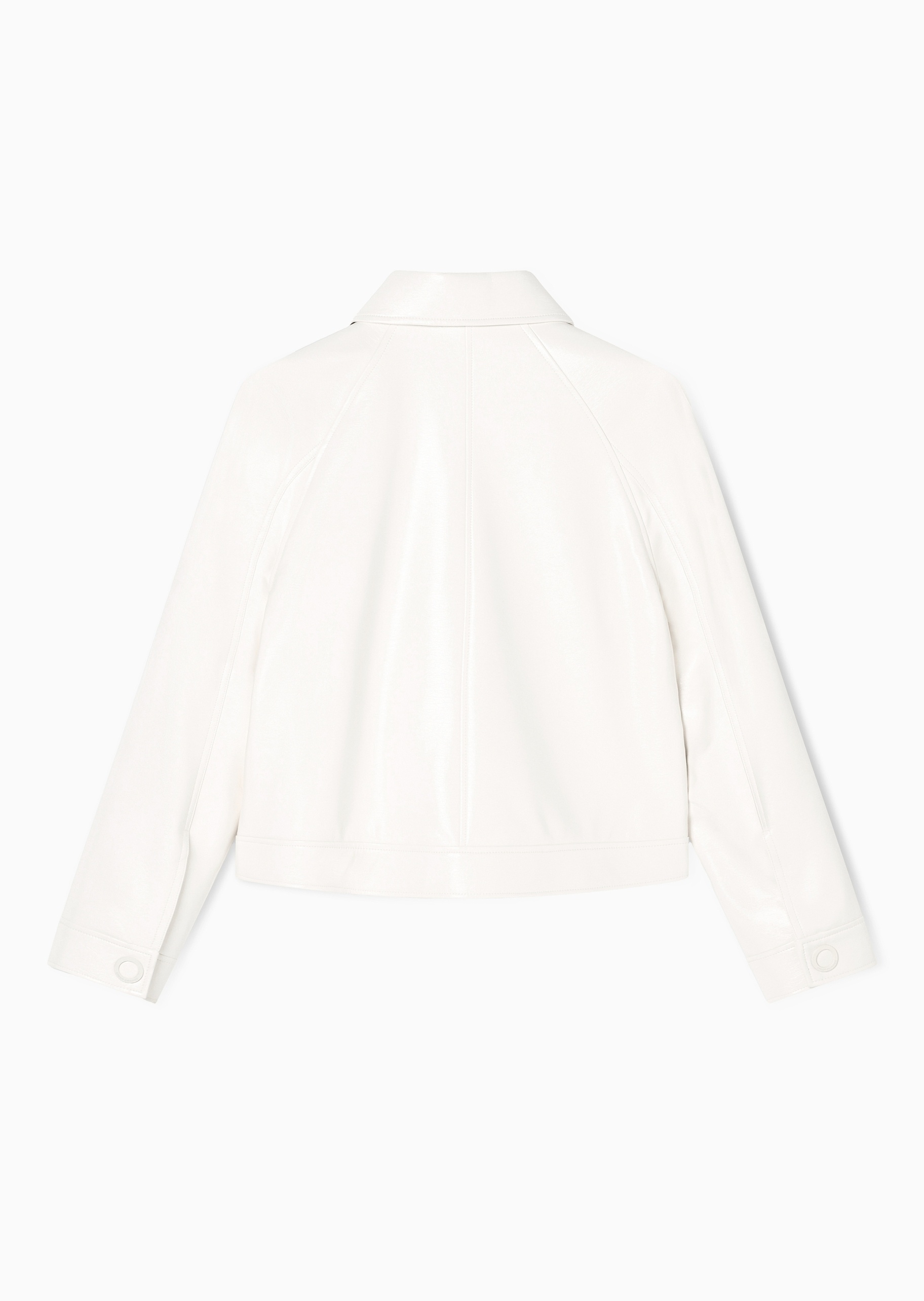 ARMANI EXCHANGE 女士短款翻领斜开襟休闲时尚夹克