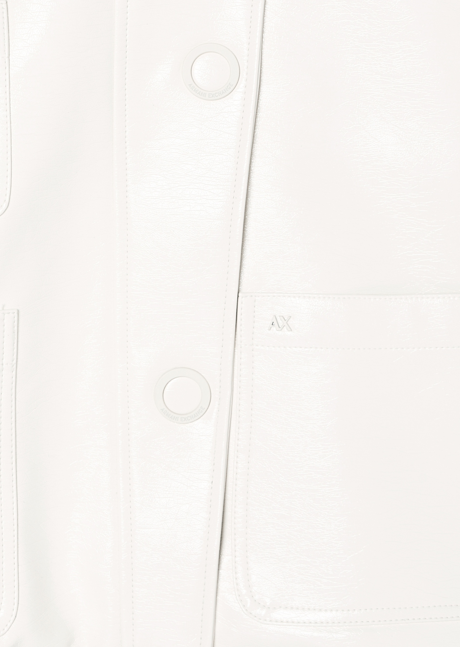 ARMANI EXCHANGE 女士短款翻领斜开襟休闲时尚夹克